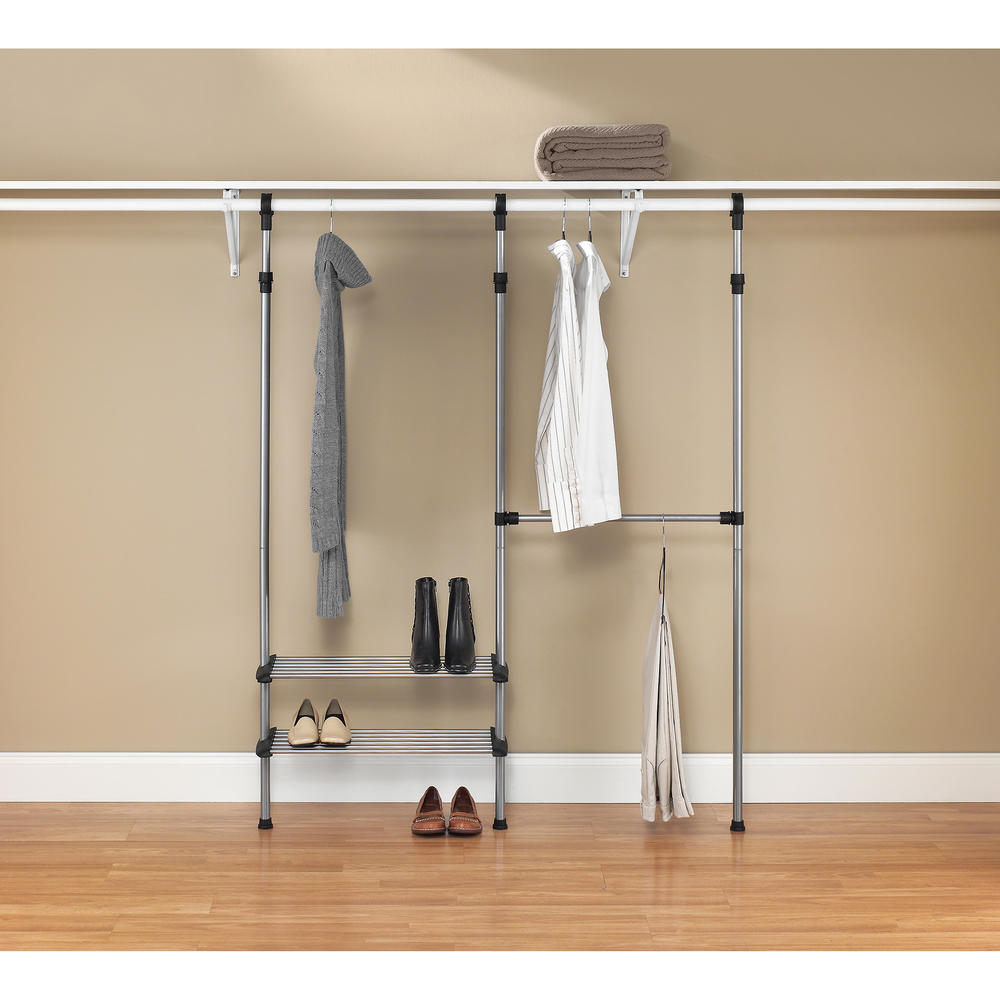6-Shelf Closet Rod System