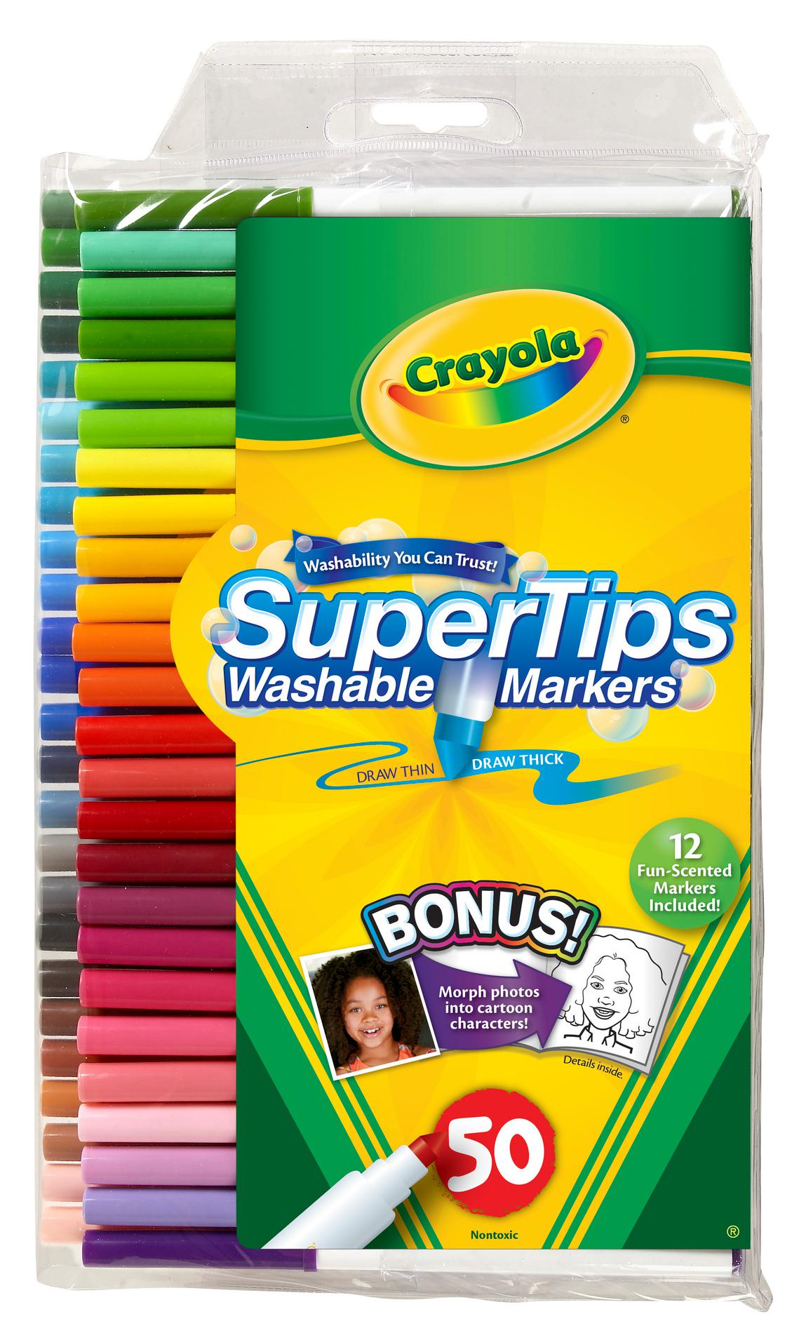 Crayola 50ct Supertip Markers