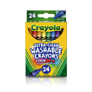 Crayola Crayons, Washable 24 count