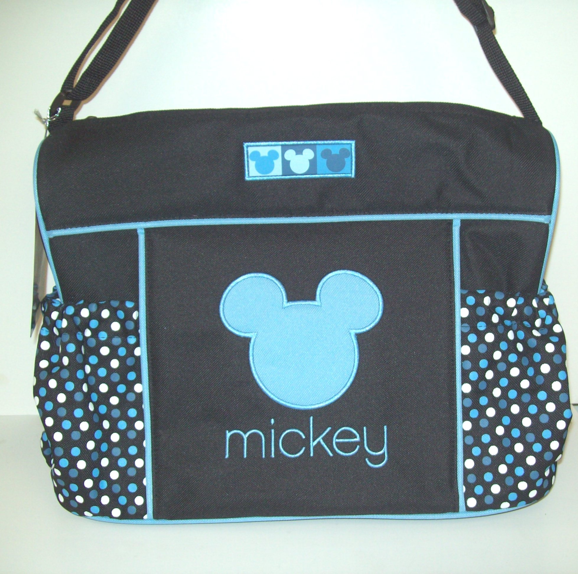 Disney Mickey Mouse Large Diaper Bag, Multi-colored Disney Mickey Mouse Large Diaper Bag, Multi-colored