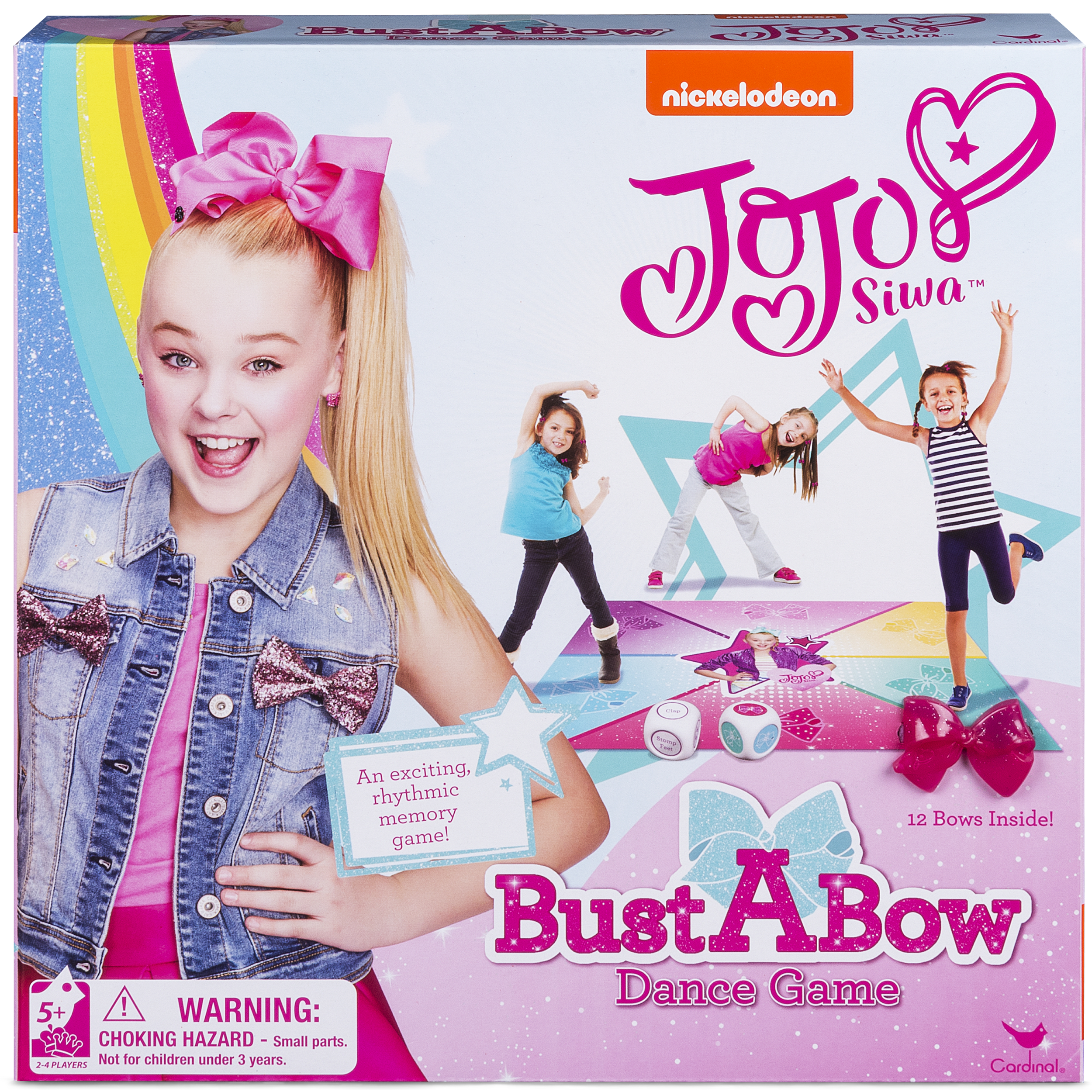 Cardinal Games Nickelodeon JoJo Siwa Bust a Bow Dance Game | Shop Your Way: Online Shopping ...