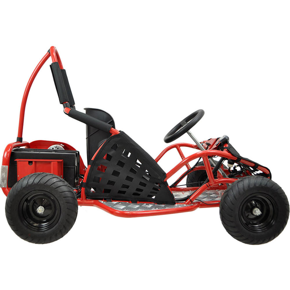 MotoTec 48V 1000W Off-Road Go Kart - Red