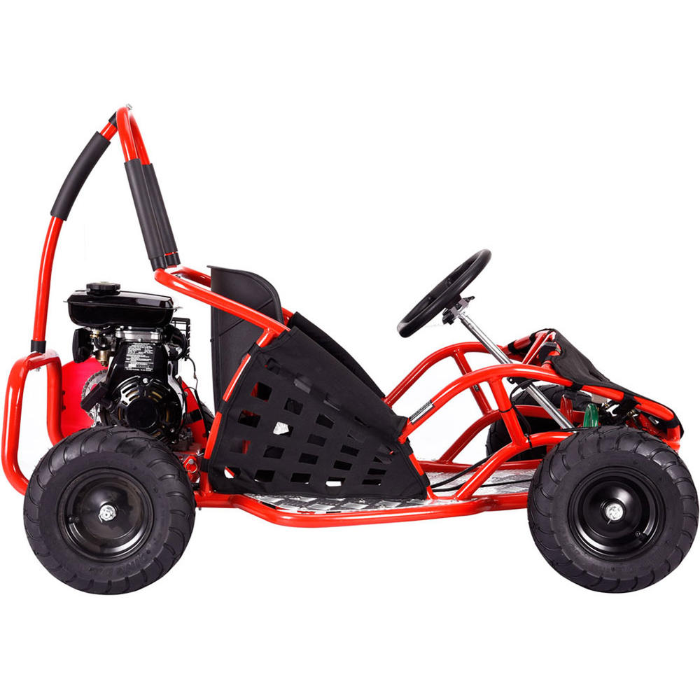MotoTec MotoTec Off Road Go Kart 79cc Red   Fitness & Sports   Wheeled