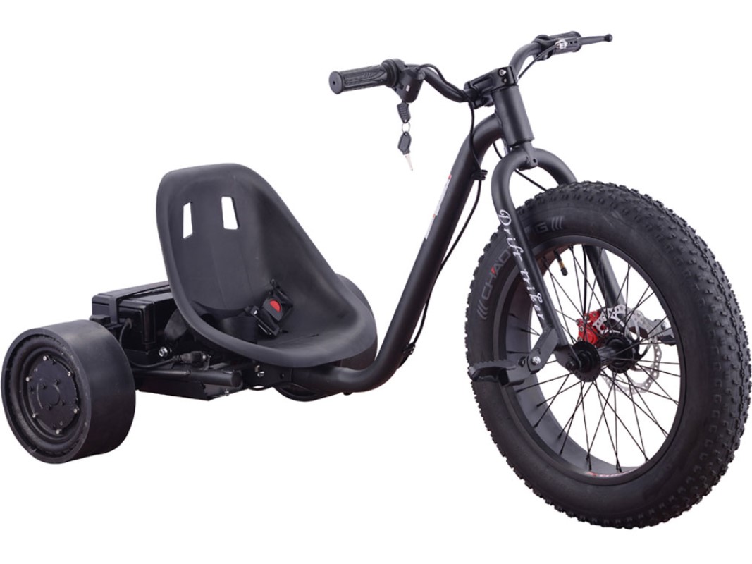 MotoTec Drifter 36v 900w Trike Black MotoTec Drifter 36v 900w Trike Black