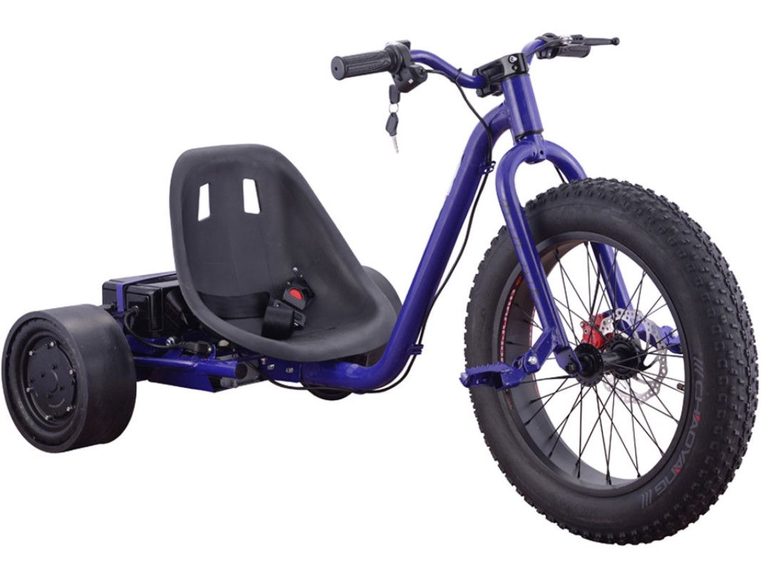 MotoTec Drifter 36v 900w Trike Blue MotoTec Drifter 36v 900w Trike Blue