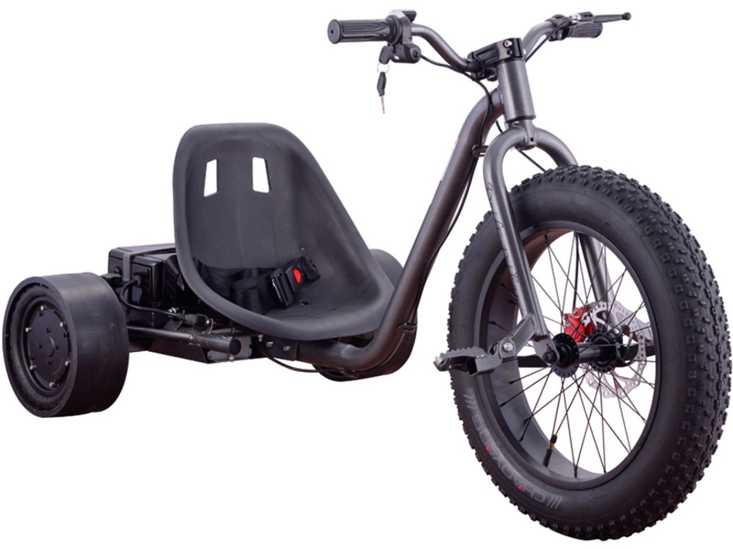 MotoTec Drifter 36v 900w Trike Silver MotoTec Drifter 36v 900w Trike Silver