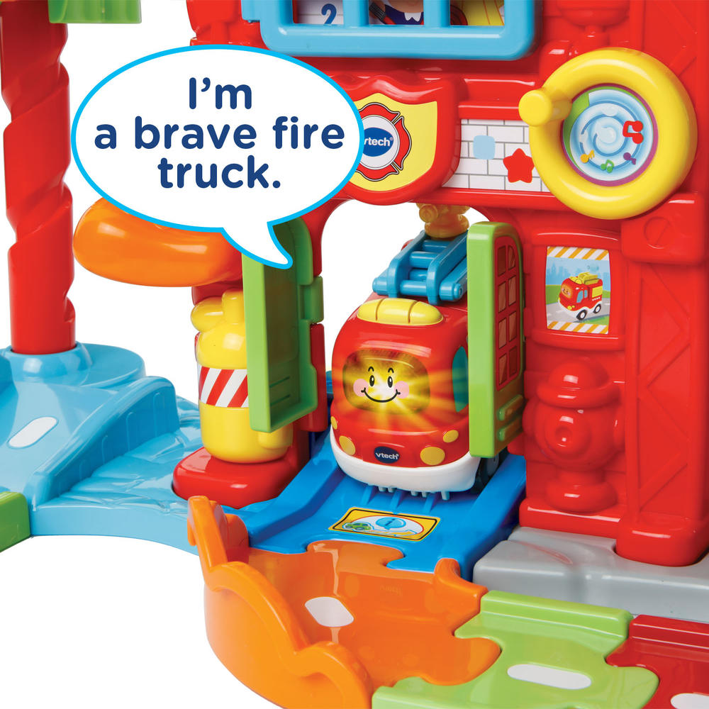 VTech Go! Go! Smart Wheels Save the Day Fire Station Playset