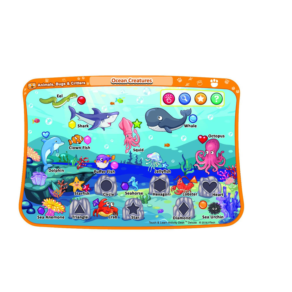 VTech Touch & Learn Activity Desk&#8482; Deluxe: Animals, Bugs & Critters