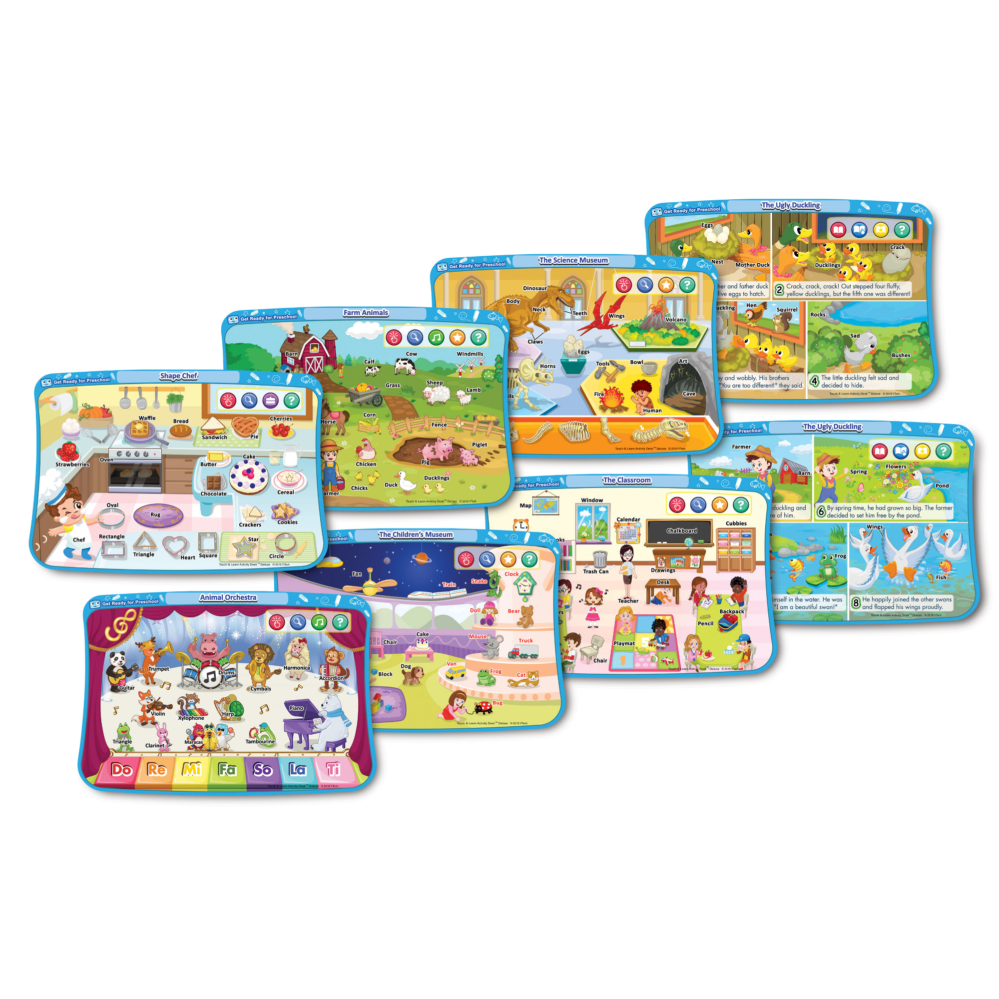VTech Touch & Learn Activity Desk Deluxe Expansion Pack