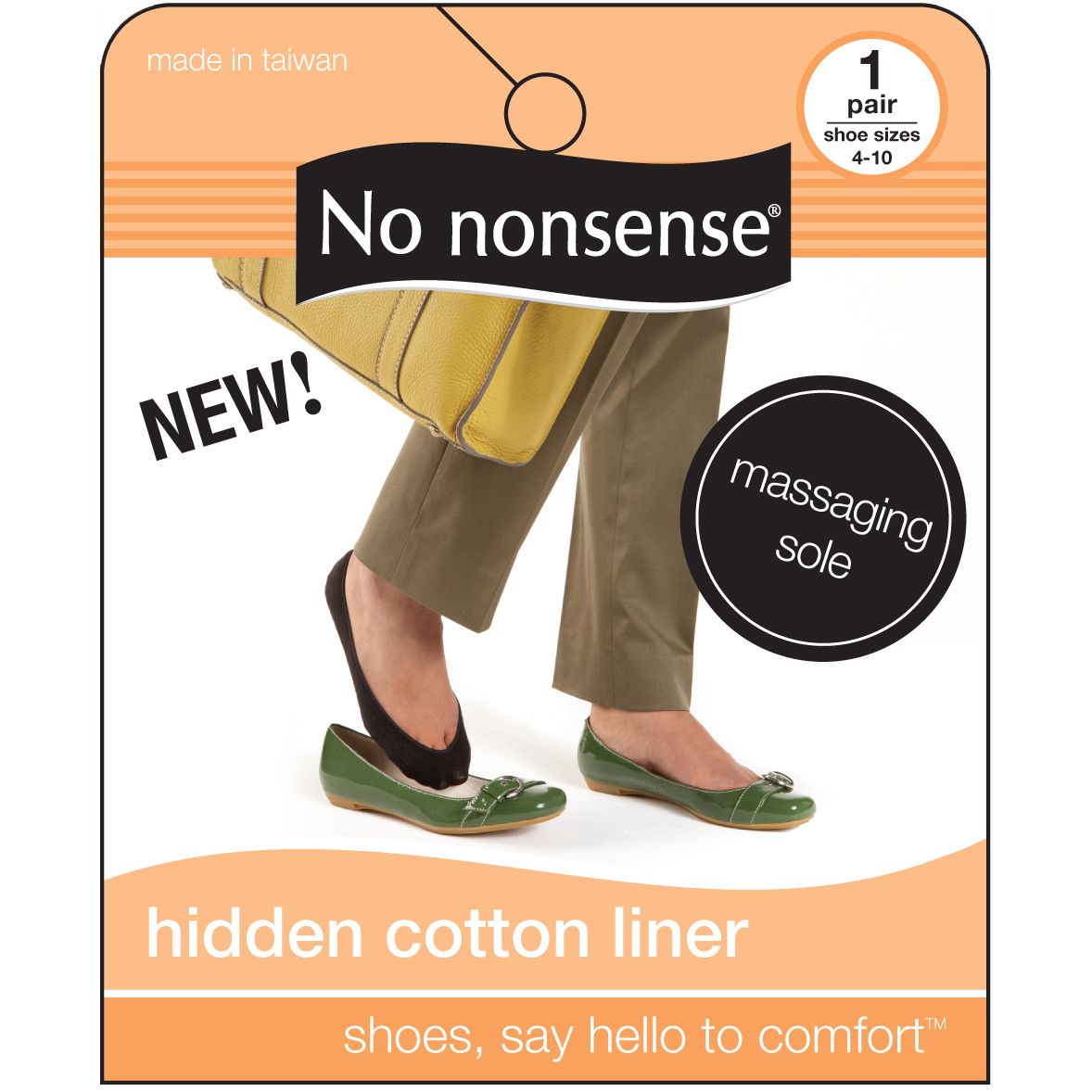 No Nonsense Women&#39;s Hidden Cotton Liner