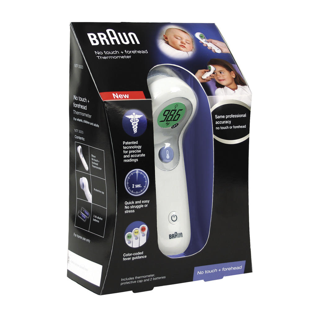 Braun NTF3000US  No Touch plus Forehead Thermometer