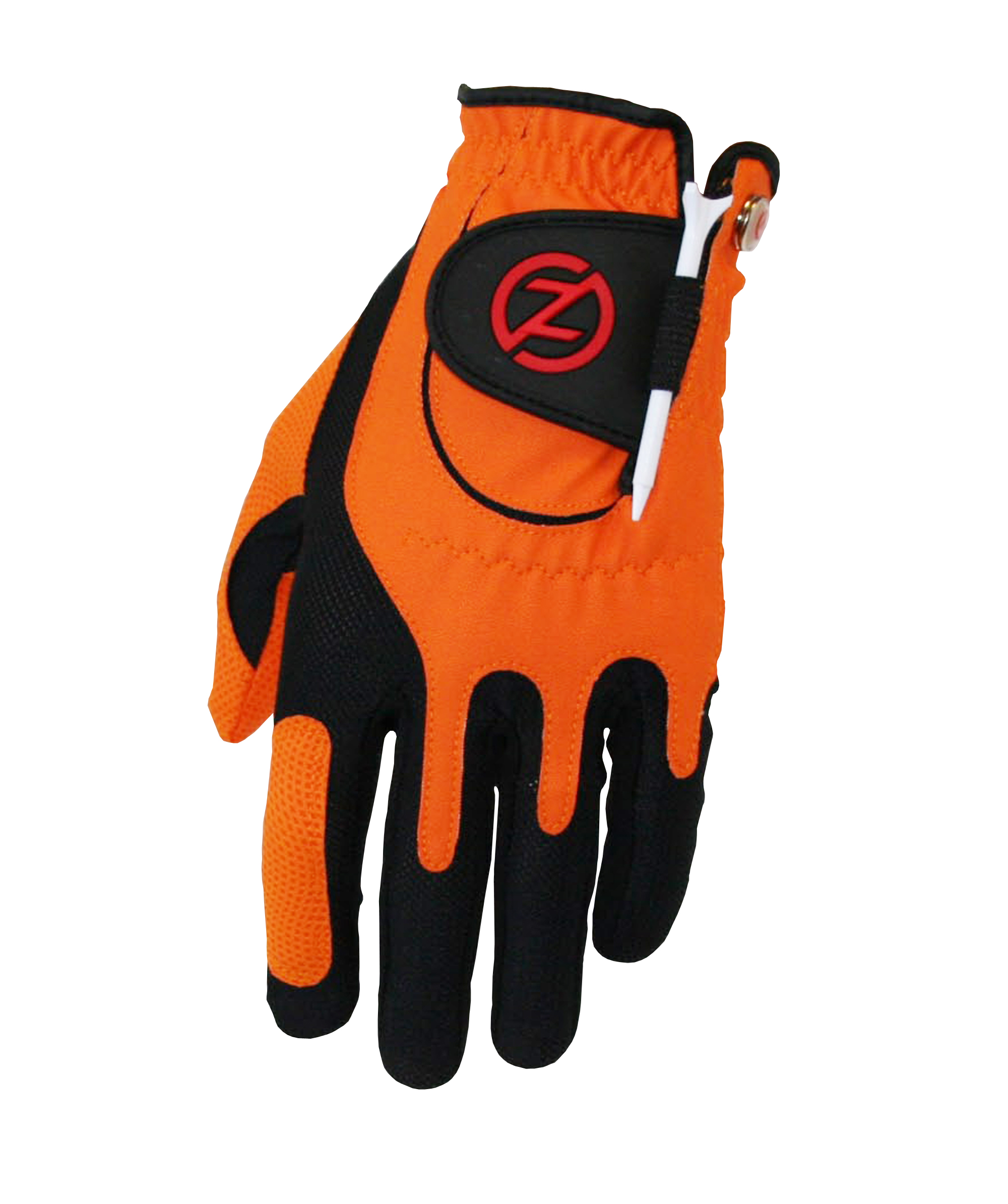 Zero Friction Performance Men's Golf Glove Right Hand Orange