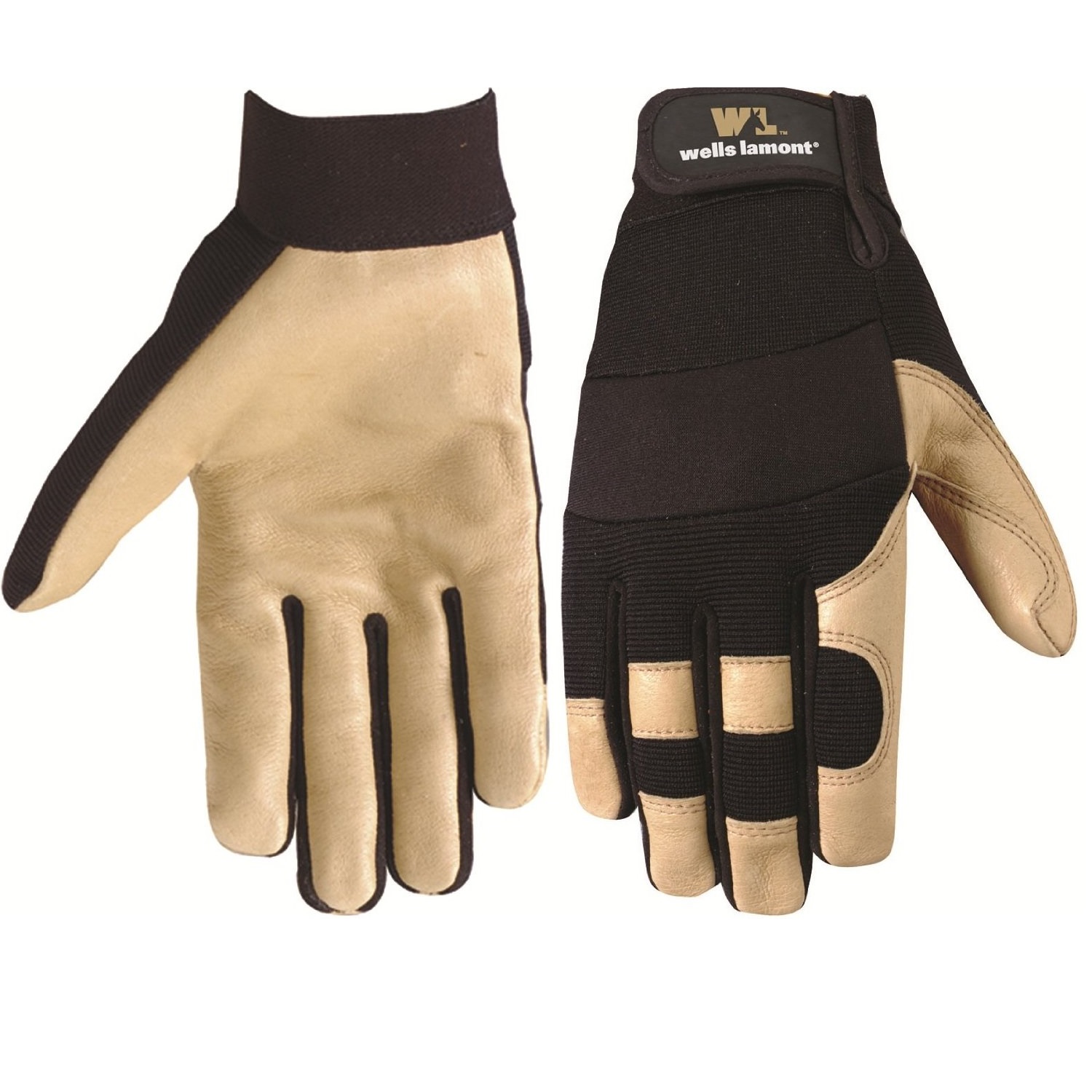 Wells Lamont Grain Pigskin Work Gloves for Men-XLarge