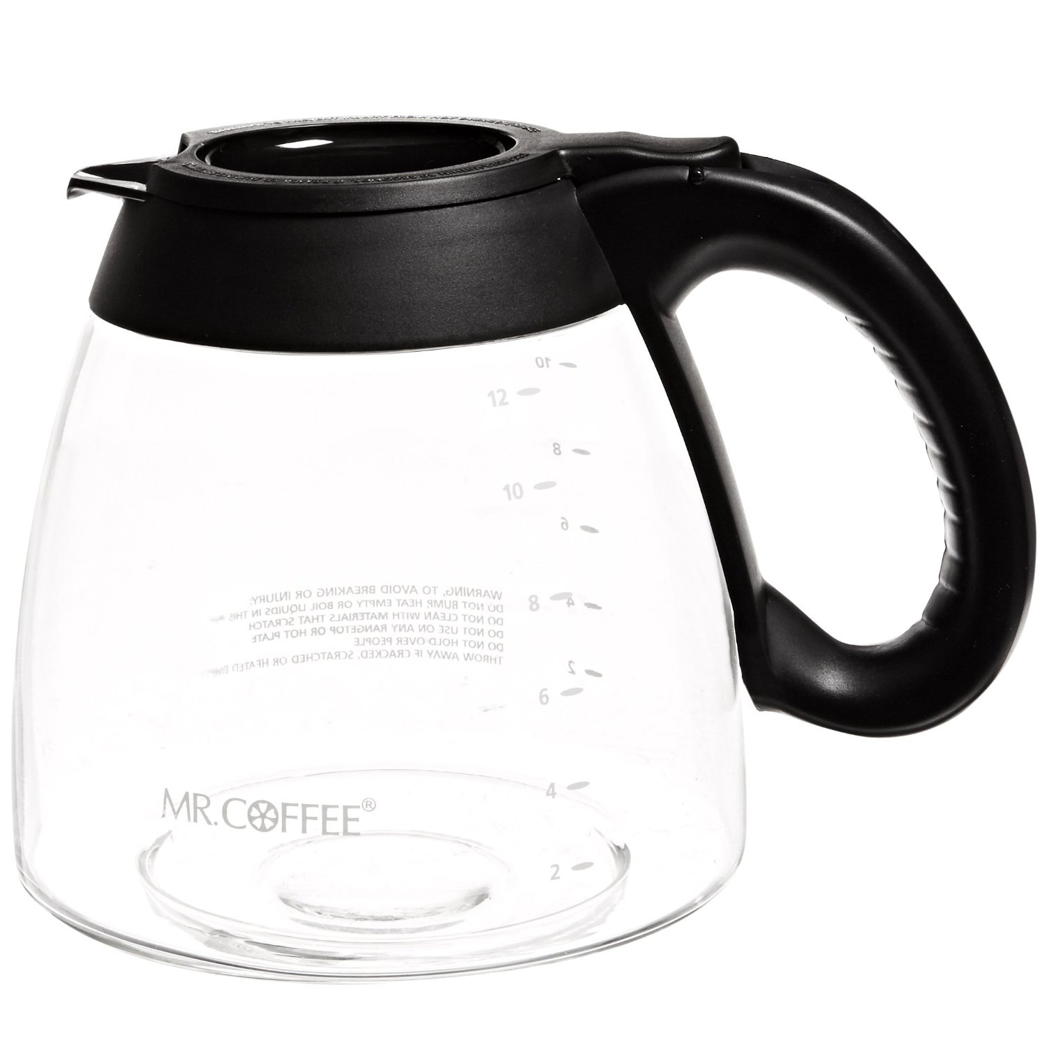 Mr. Coffee 4010392 12-Cup Replacement Decanter for IS and FT Series