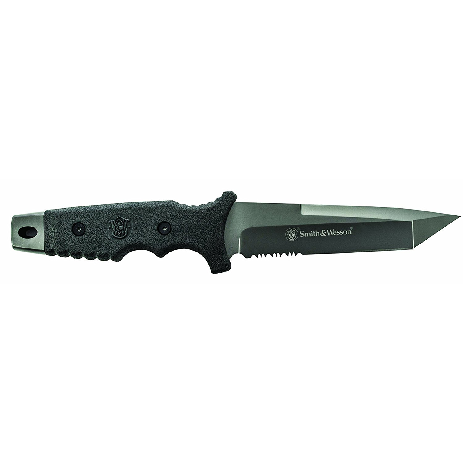 BTI Tools, LLC Smith and Wesson Full Tang Partially Serrated Fixed Blade