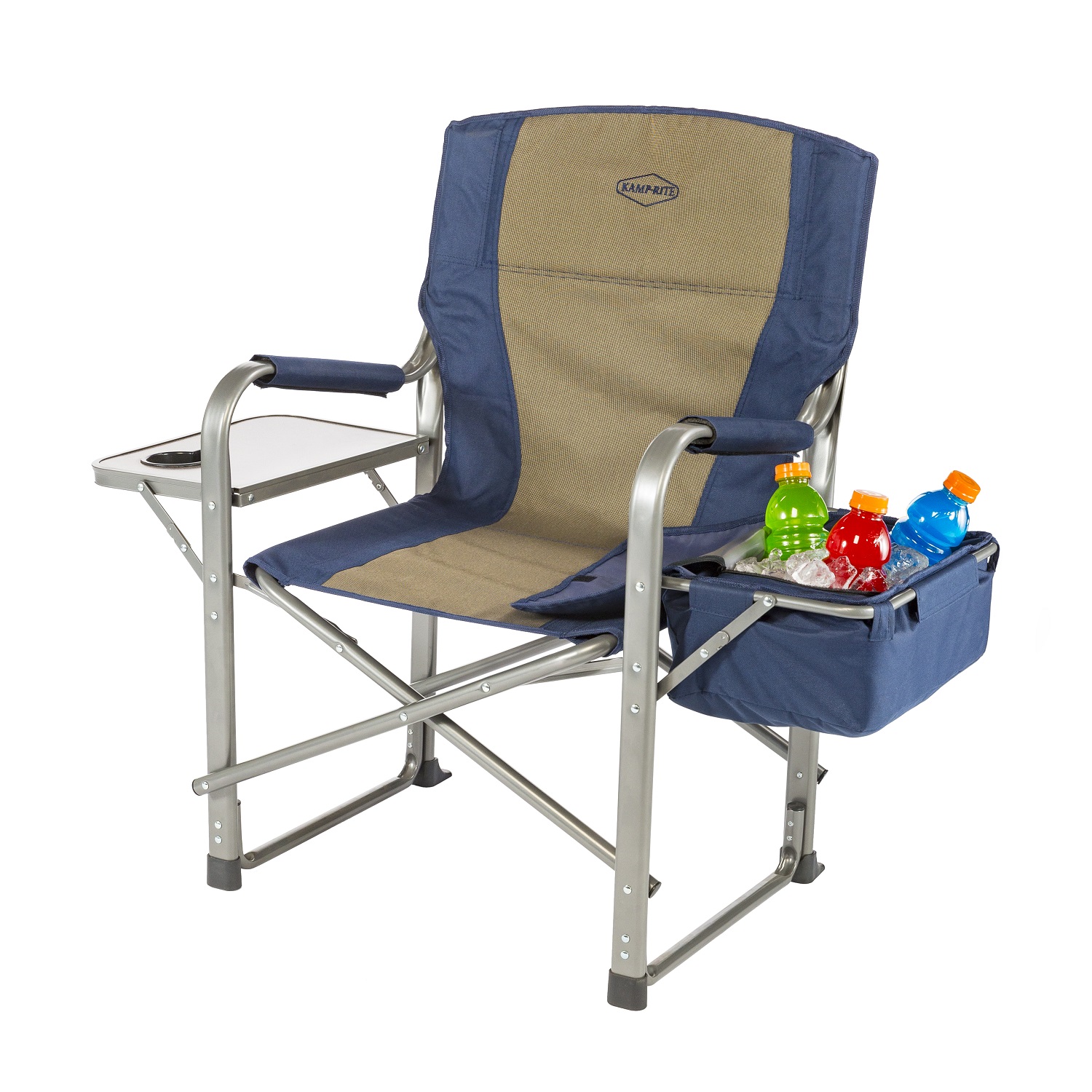 Kamp-Rite Director's Chair with Side Table and Cooler