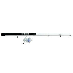 Eagle Claw Mssb802Ms Surf Beast Spinning Combo, 8 Length, 2 Piece Rod, Medium Power, 5+1 Bearings, Glass