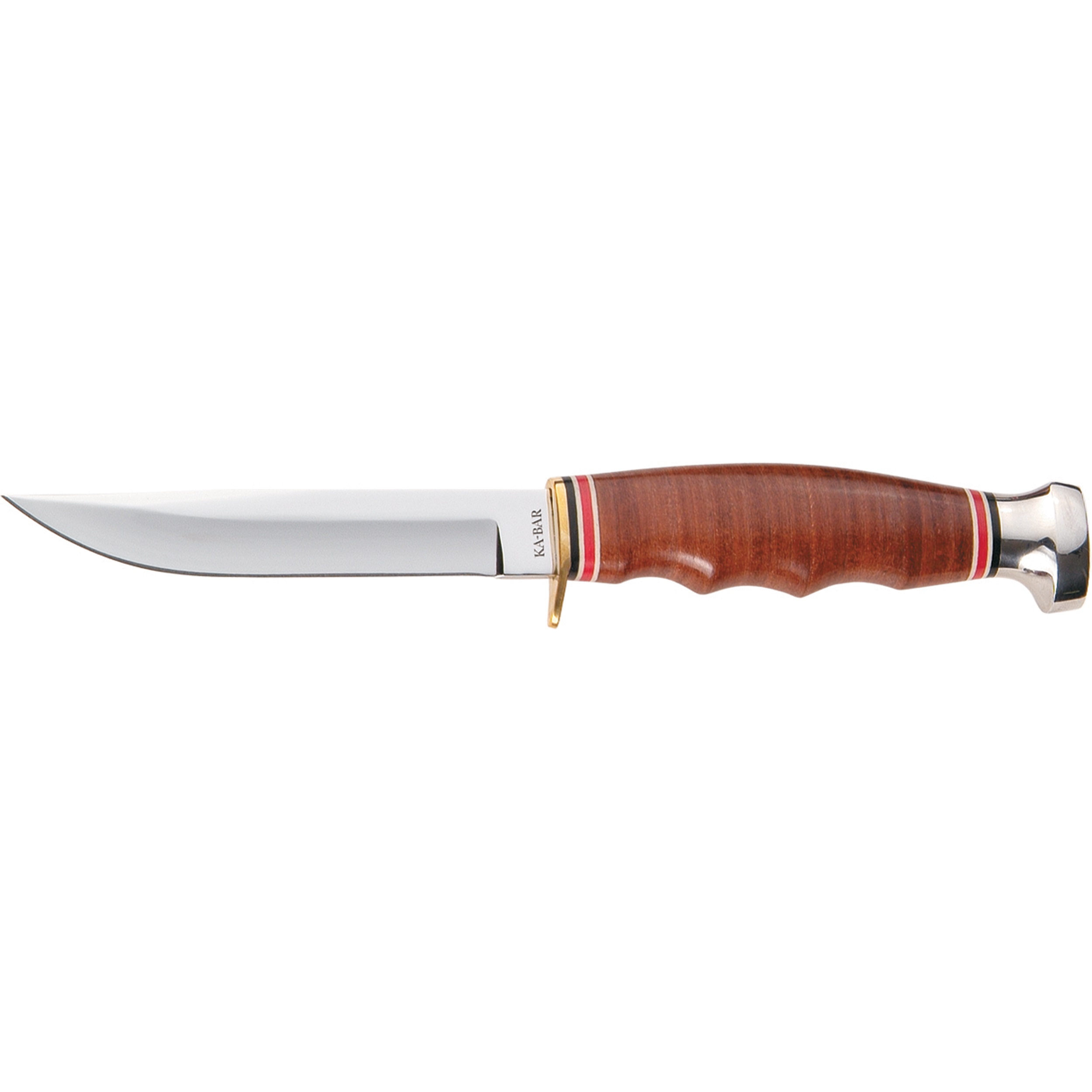 Ka-Bar  Leather Handle Hunter Knife