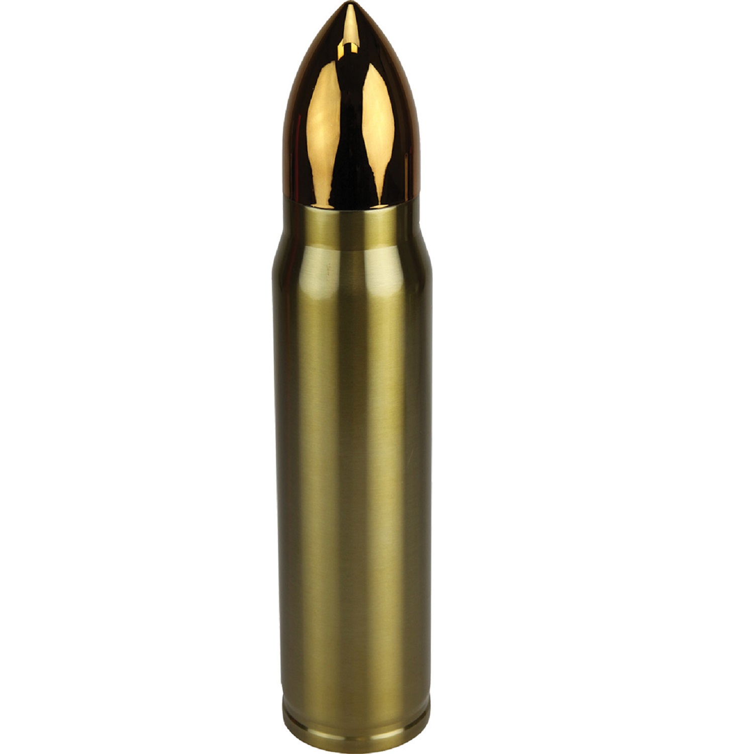 Rivers Edge Rifle Cartridge Vacuum Bottle, Holds 34 oz.