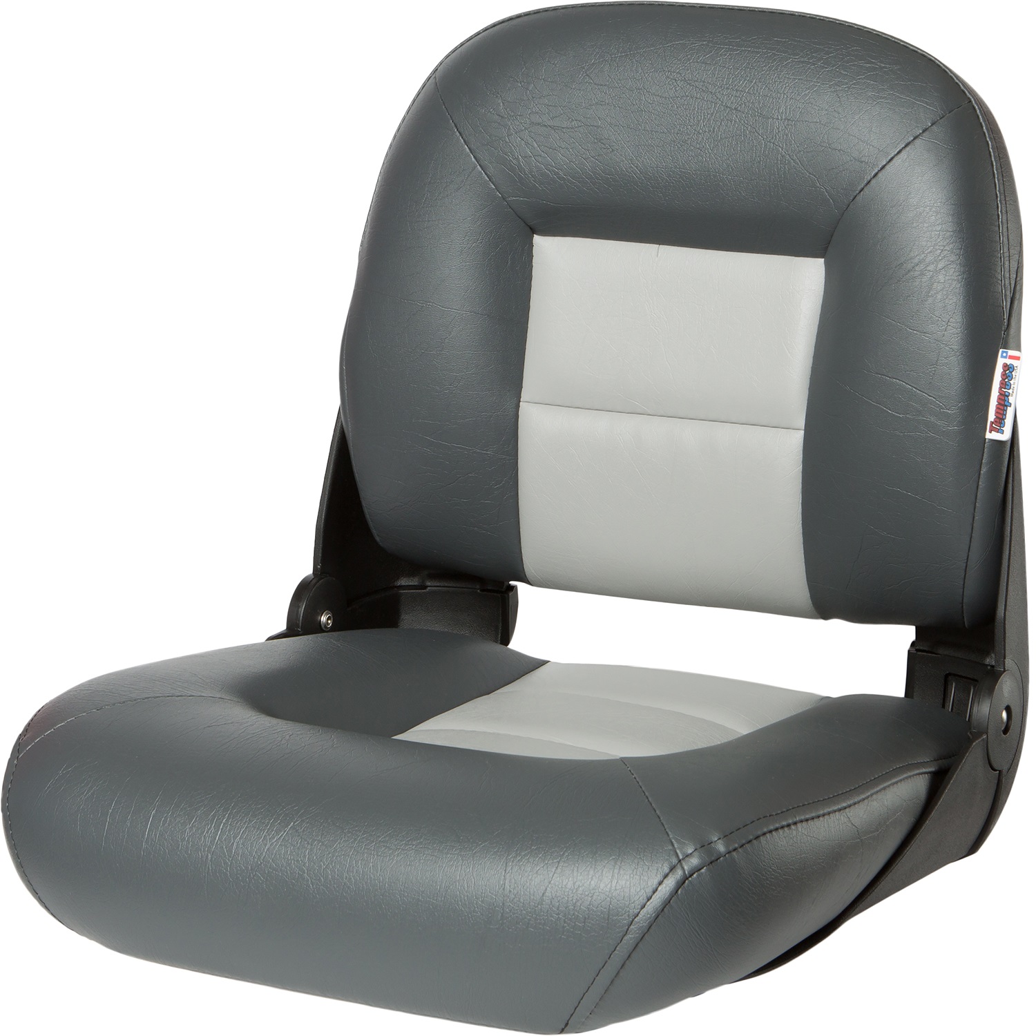Tempress NaviStyle Low Back Boat Seat Charcoal/Gray