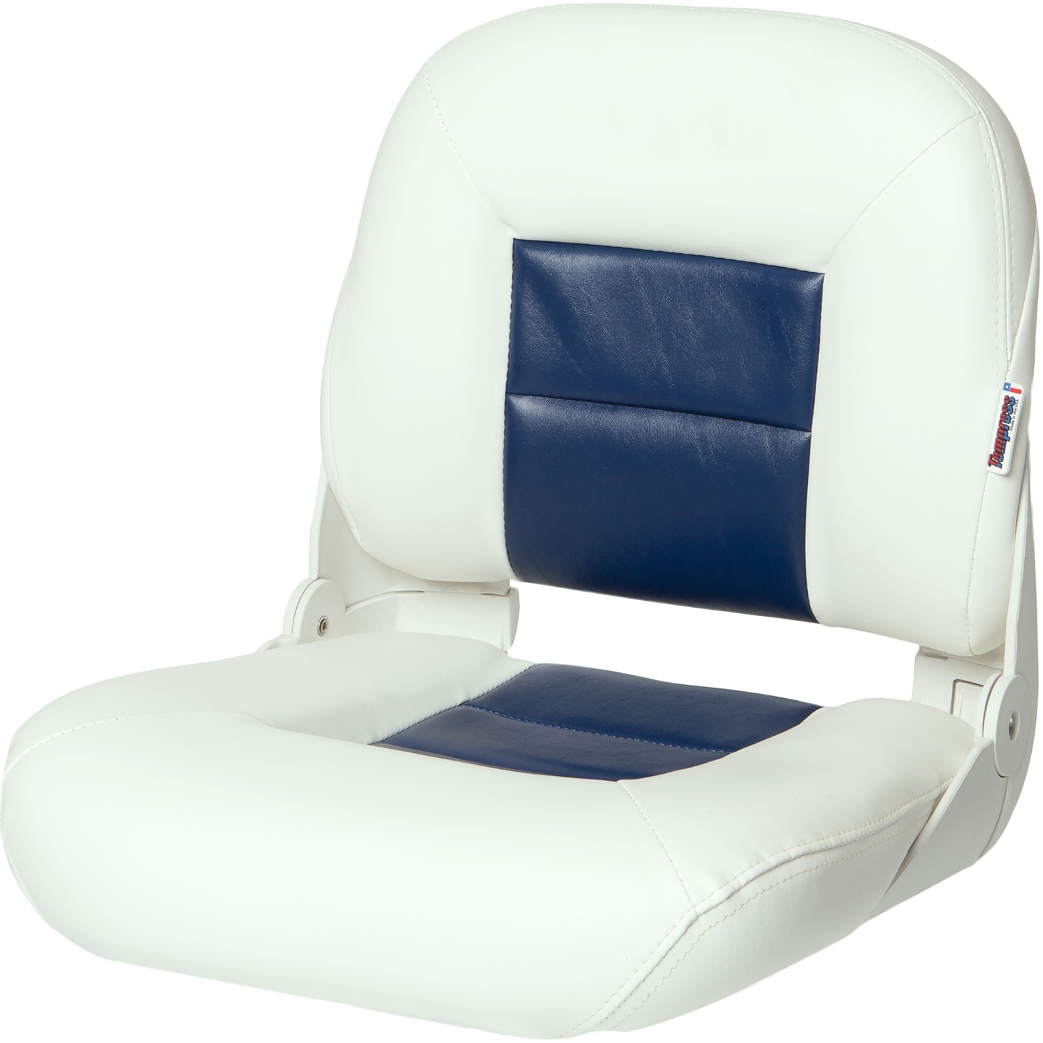 Tempress NaviStyle Low Back Boat Seat White/Blue