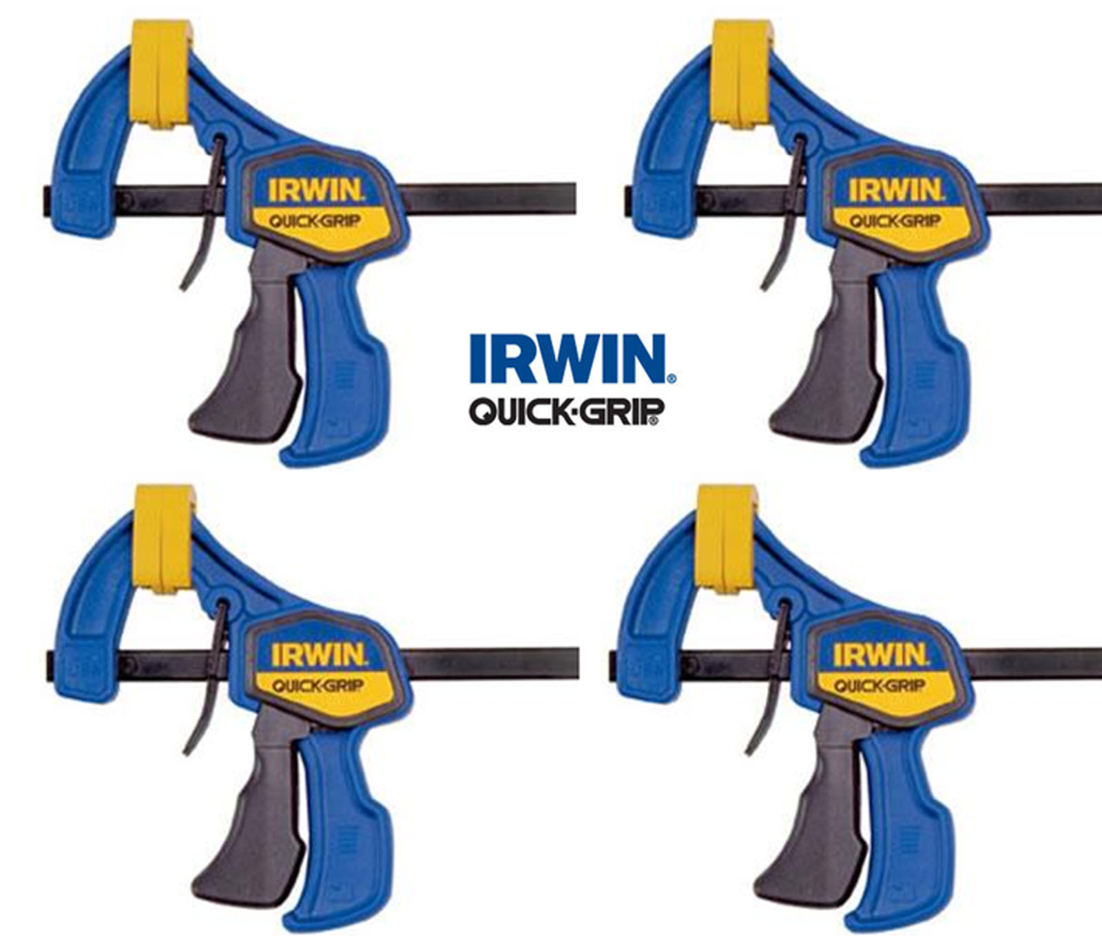Irwin One-Handed Mini Quick Grip Bar Clamp 4 Pack Model 5464