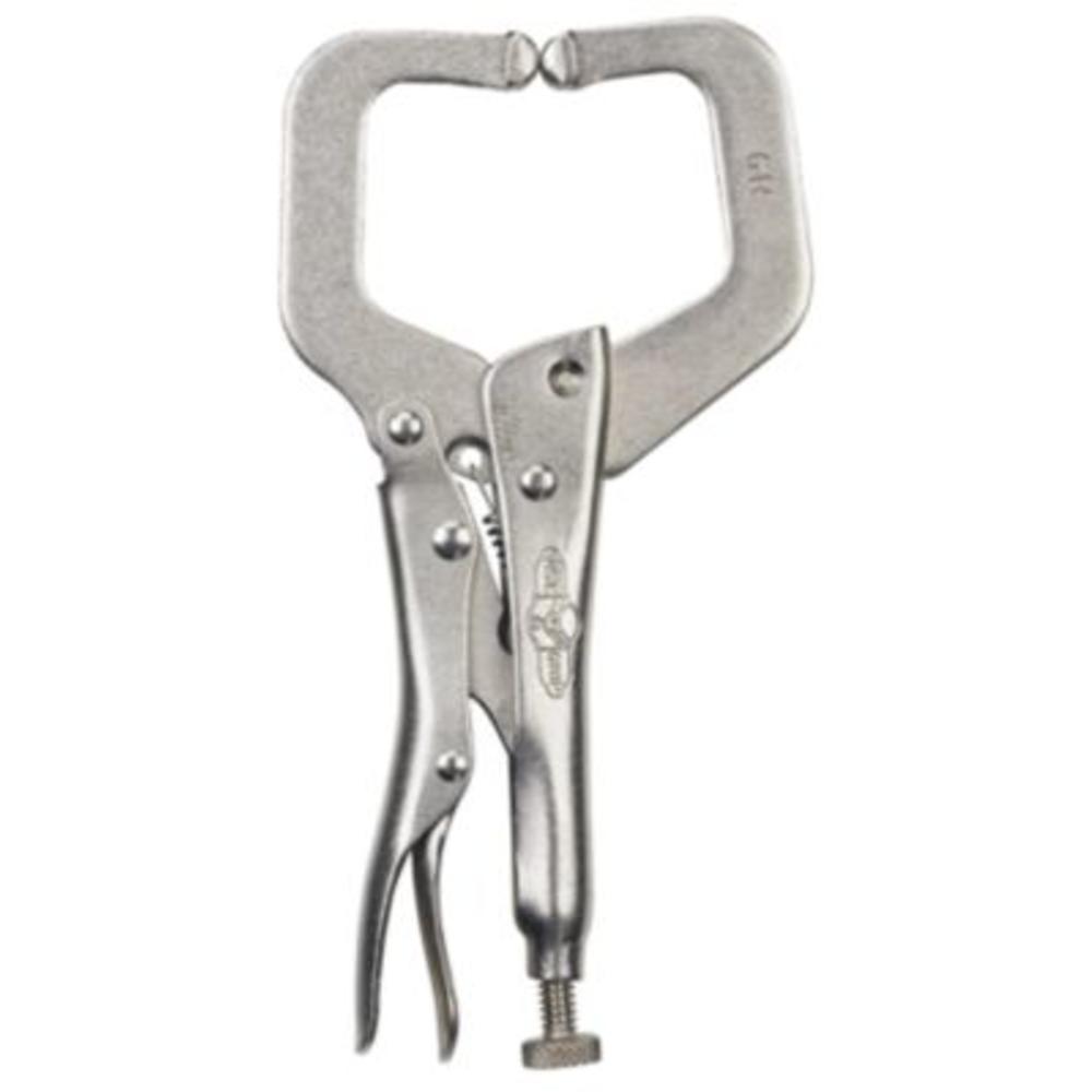 Irwin 6 in. Locking C-Clamp with Tips