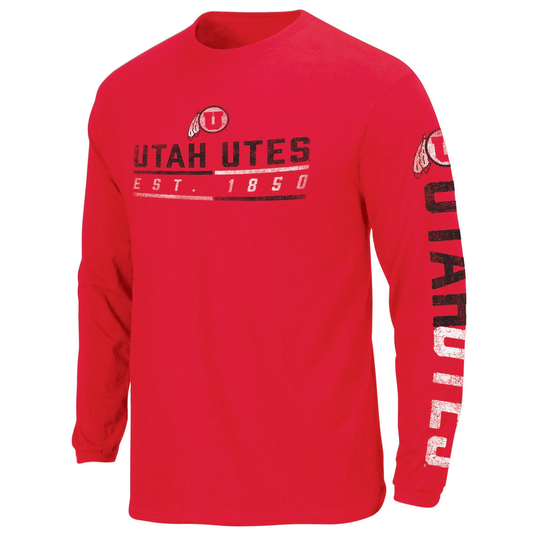 Blue 84 Indiana Hoosiers Long Sleeve T-Shirt: Officially Licensed Vintage Graphic Ringspun Cotton Tee For Men & Women - Team Pride Apparel