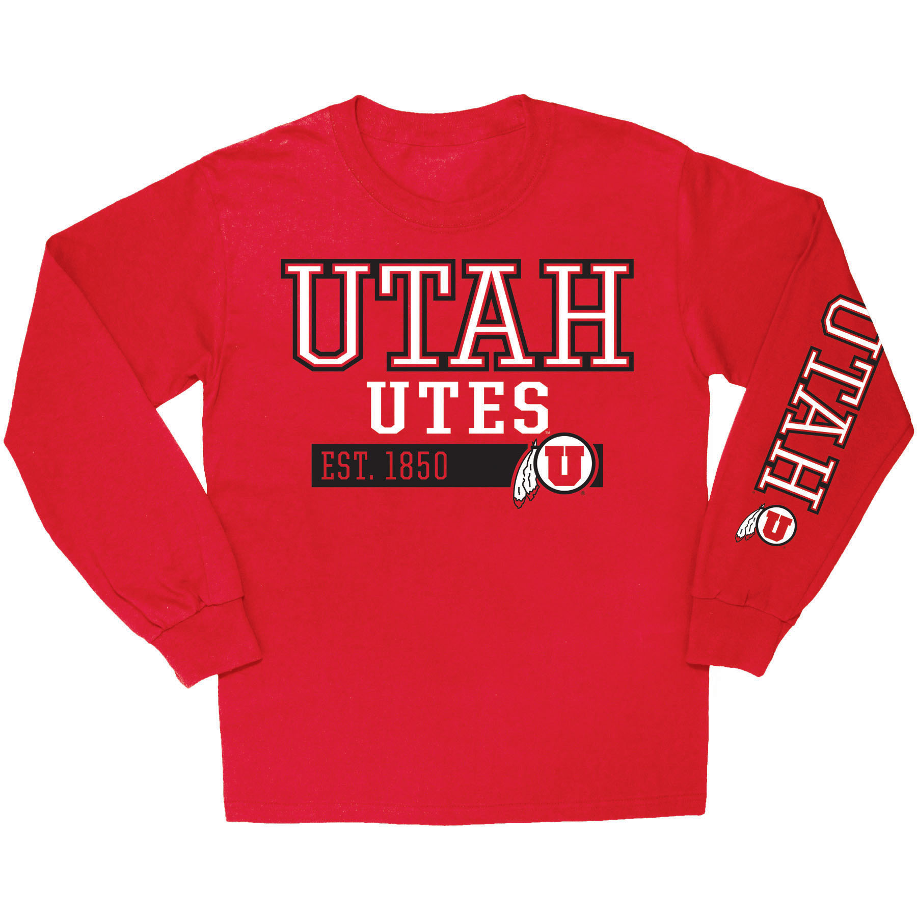 NCAA Men&#8217;s Graphic Sweatshirt &#8211; Utah Utes
