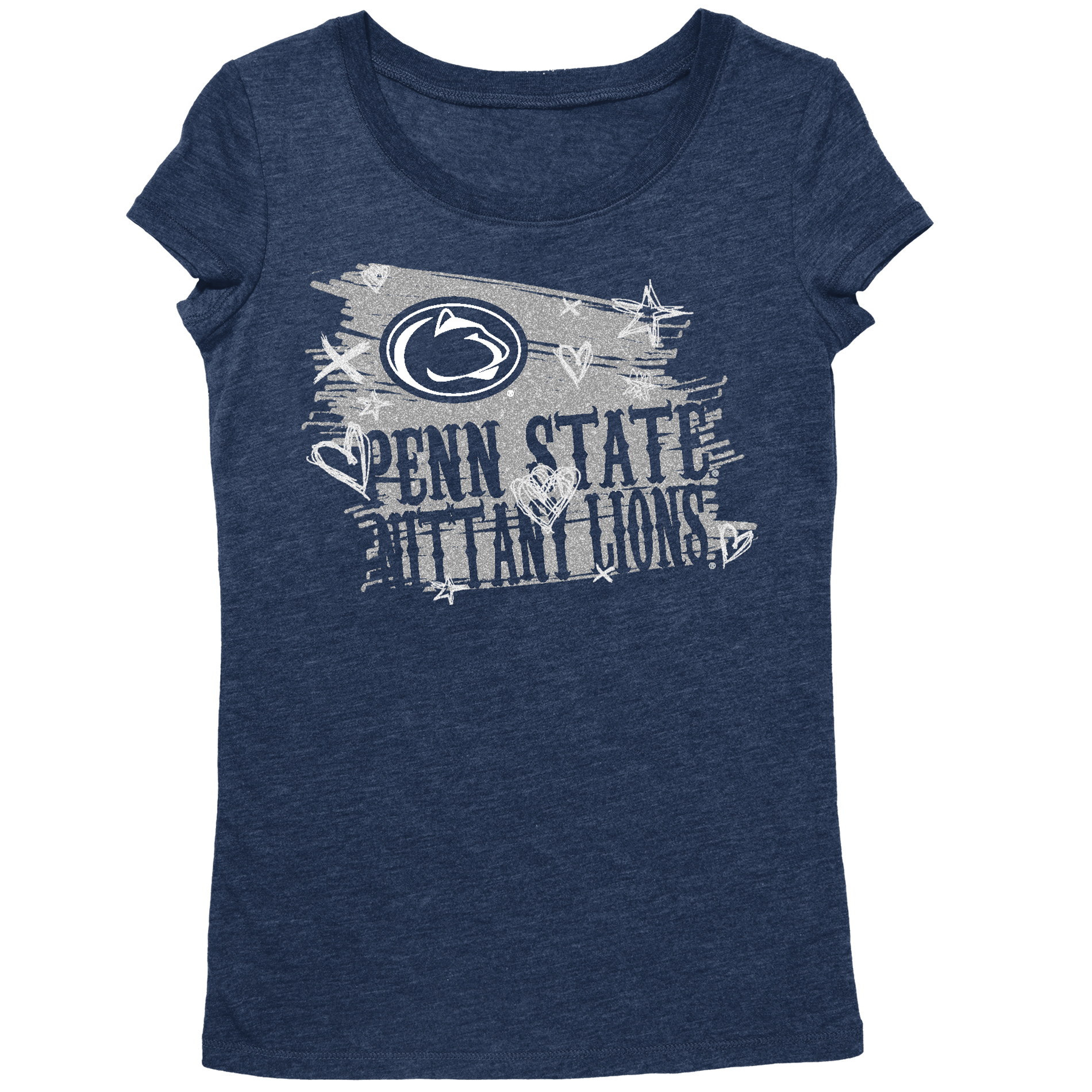 NCAA Girls' Penn State Nittany Lions Scoop Neck Tee
