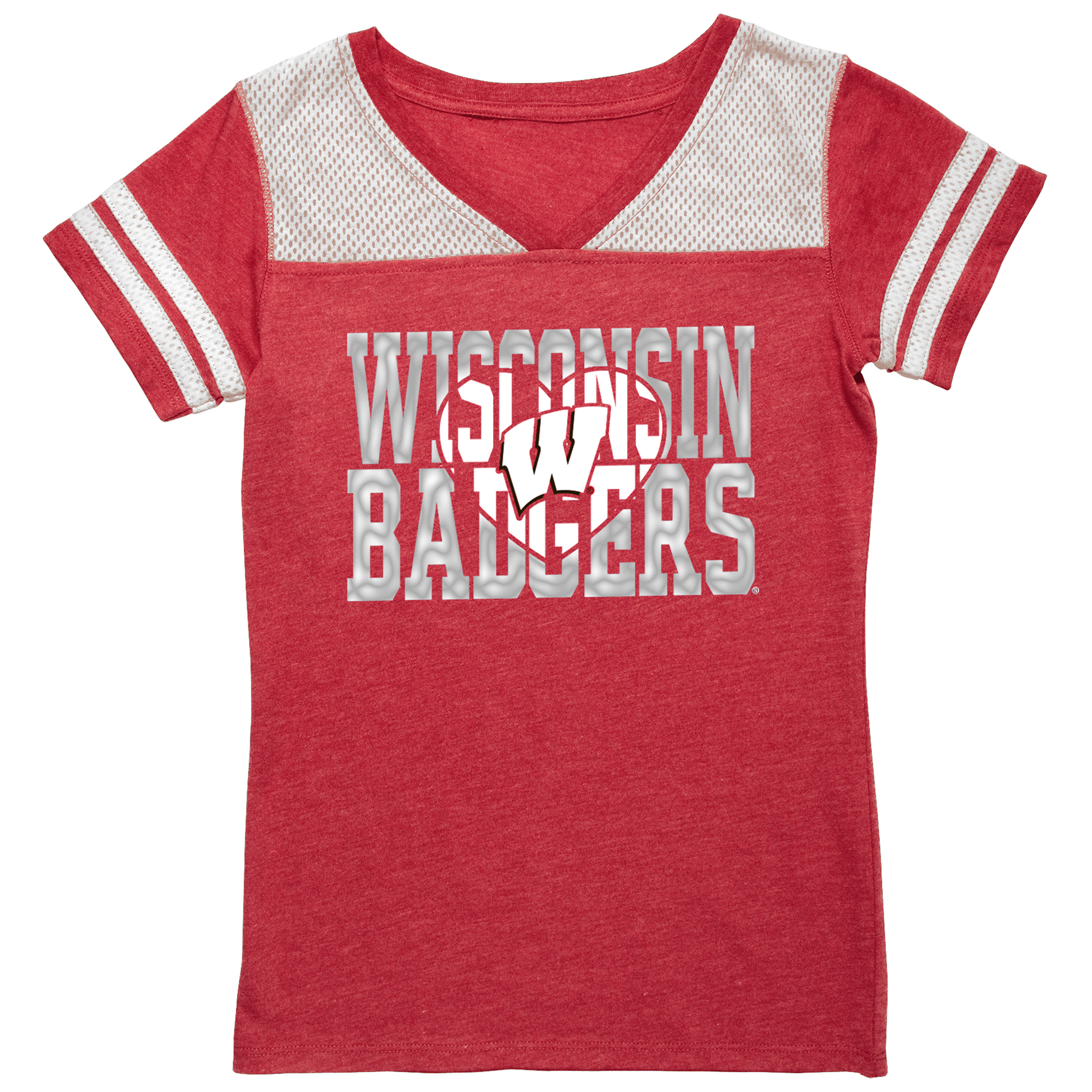 NCAA Girls' University of Wisconsin&#8211;Madison Badgers Foil Tee