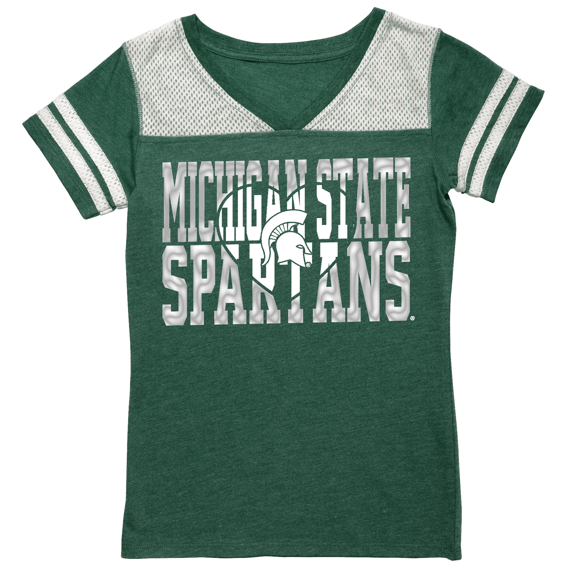 NCAA Girls' Michigan State University Spartans Foil Tee