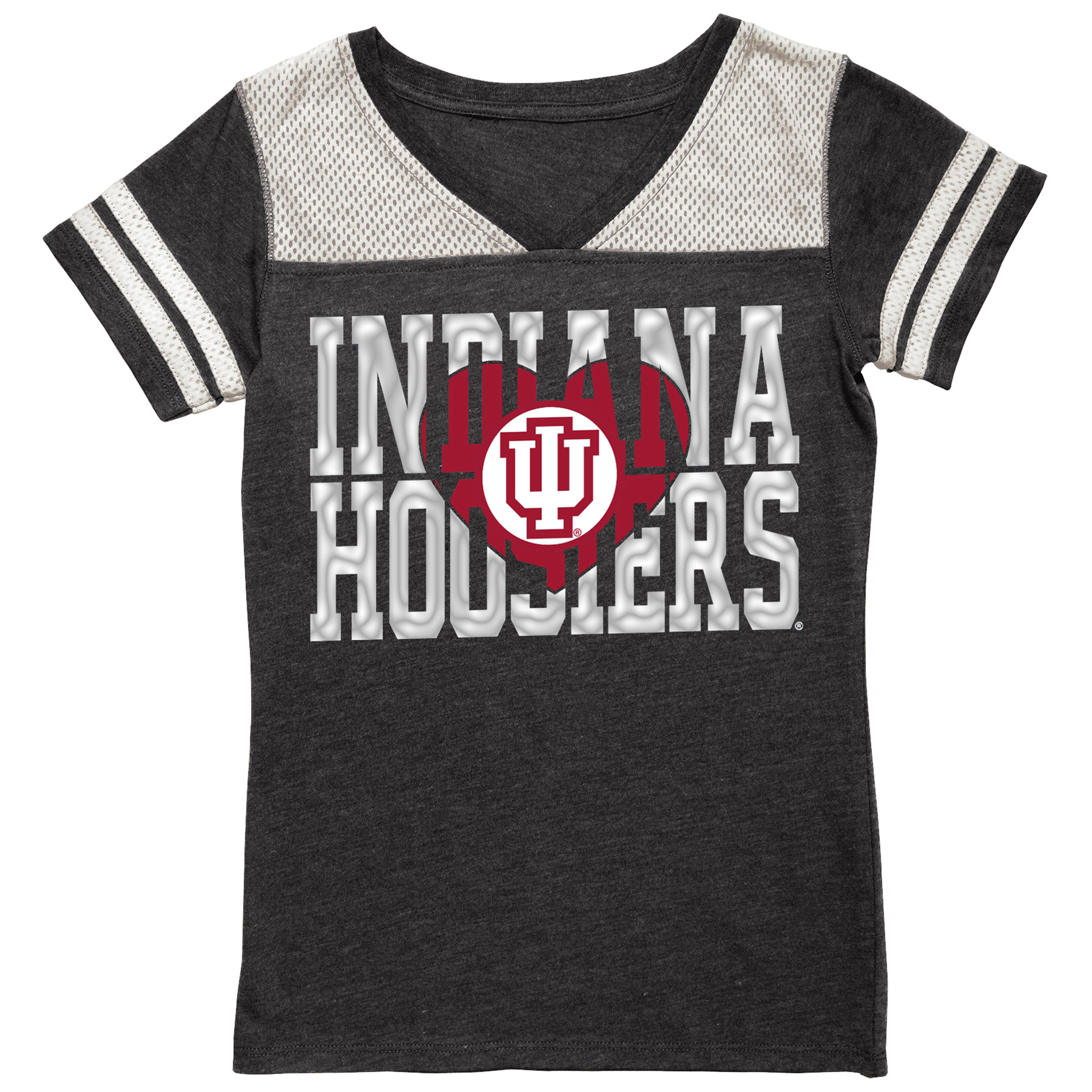 NCAA Girls' Indiana University Hoosiers Foil Tee