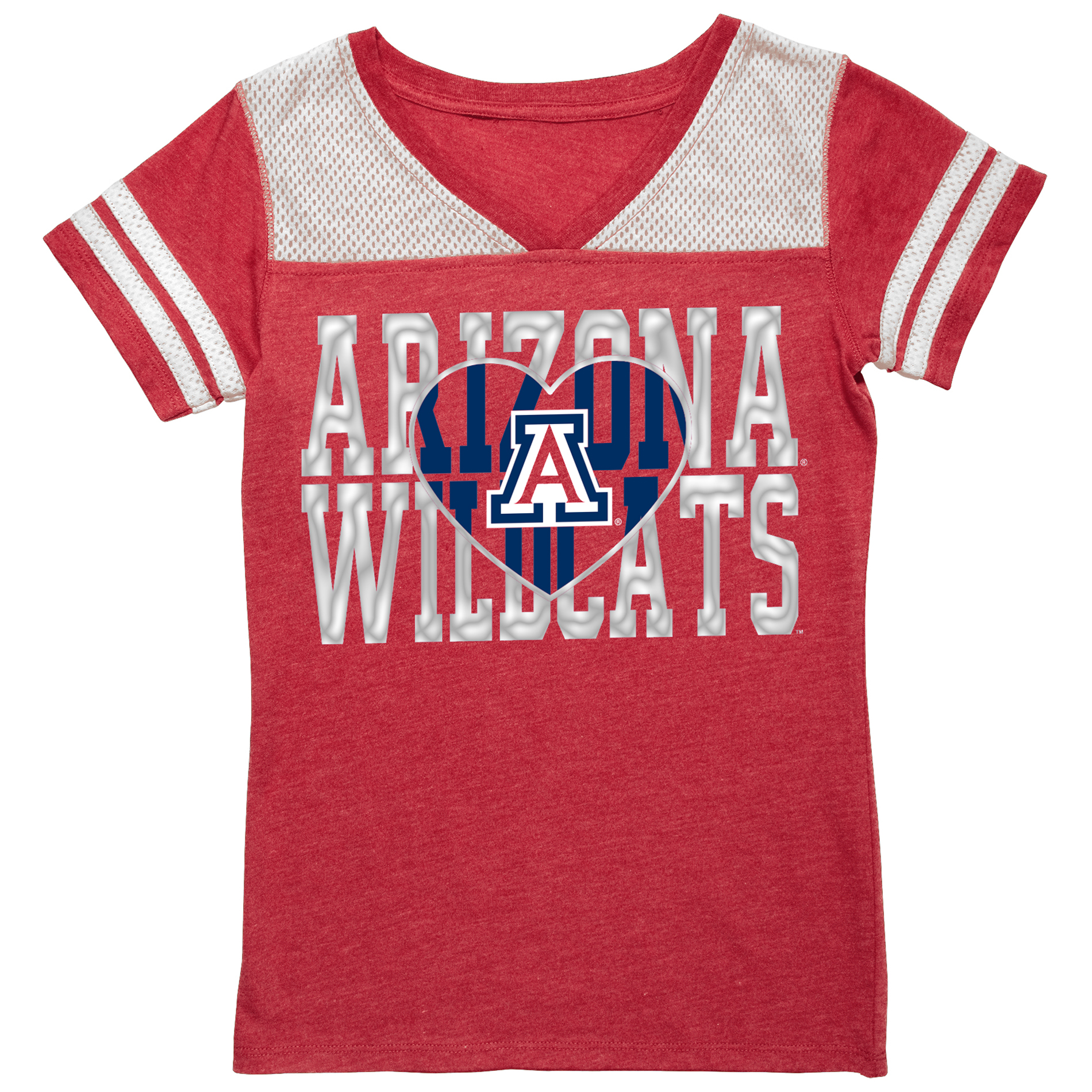 NCAA Girls' University of Arizona Wildcats Foil Tee