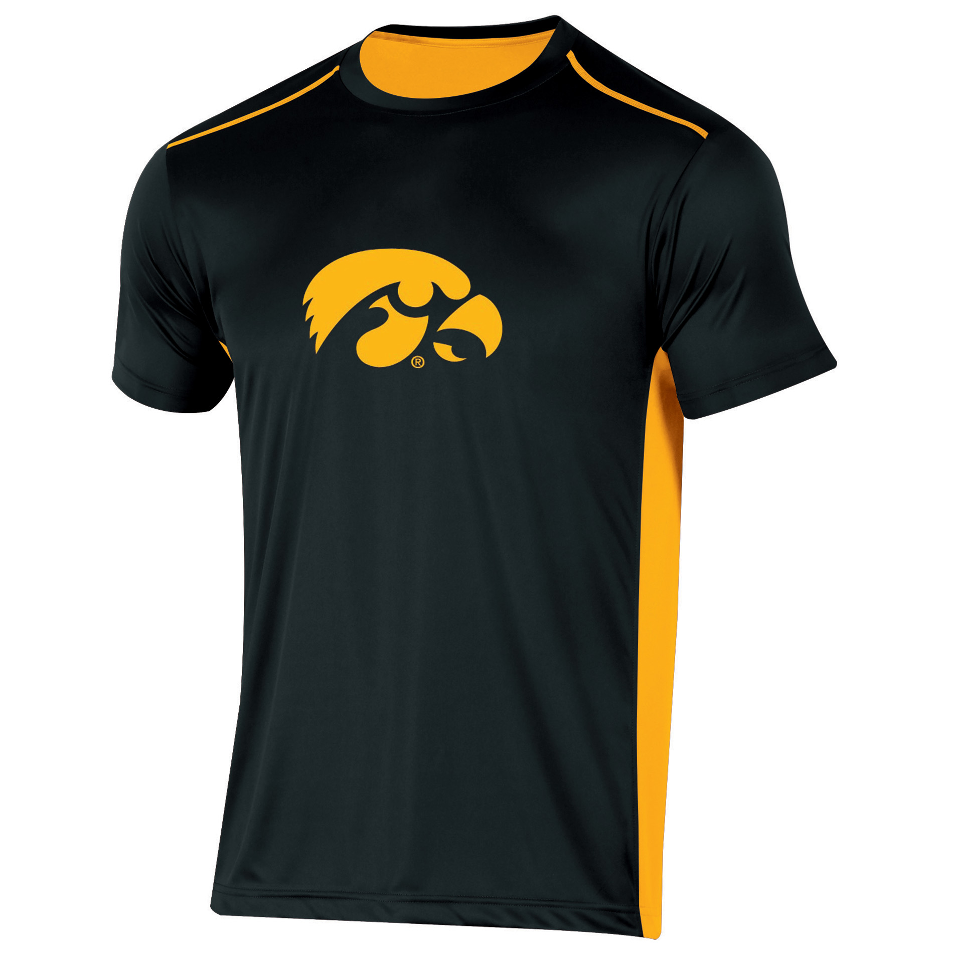 NCAA Men&#8217;s Short-Sleeve Athletic Fit T-Shirt - Iowa Hawkeyes