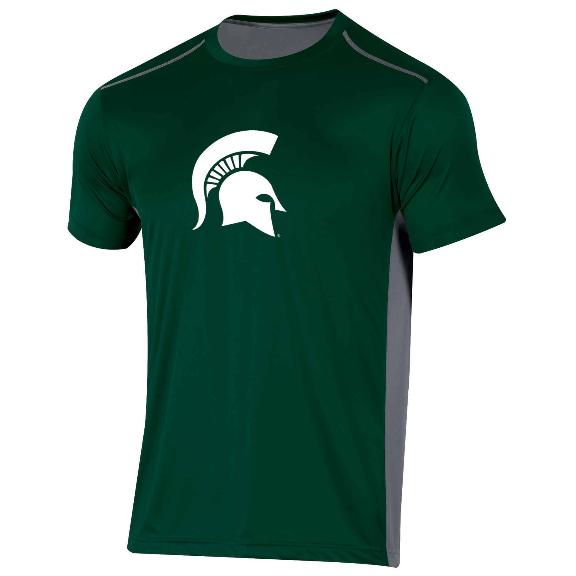 NCAA Men&#8217;s Short-Sleeve Athletic Fit T-Shirt - Michigan State Spartans