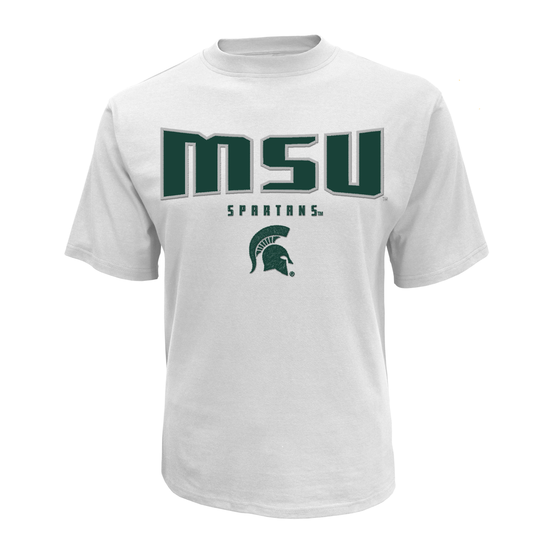 NCAA Men&#8217;s Short-Sleeve Applique T-Shirt - Michigan State Spartans