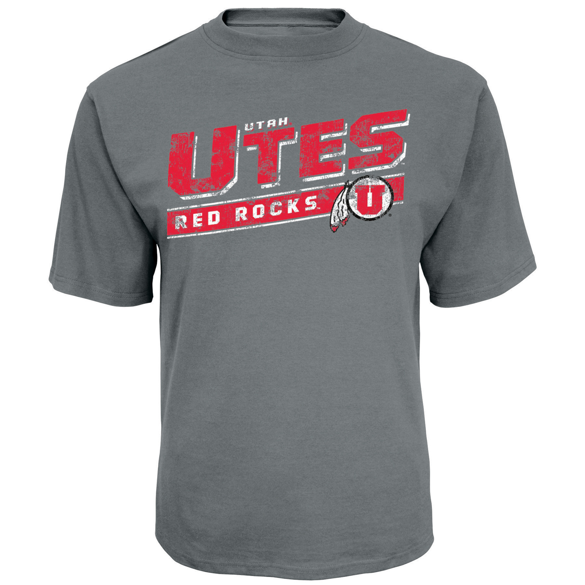 NCAA Men&#8217;s Short-Sleeve Athletic Fit T-Shirt - Utah Utes