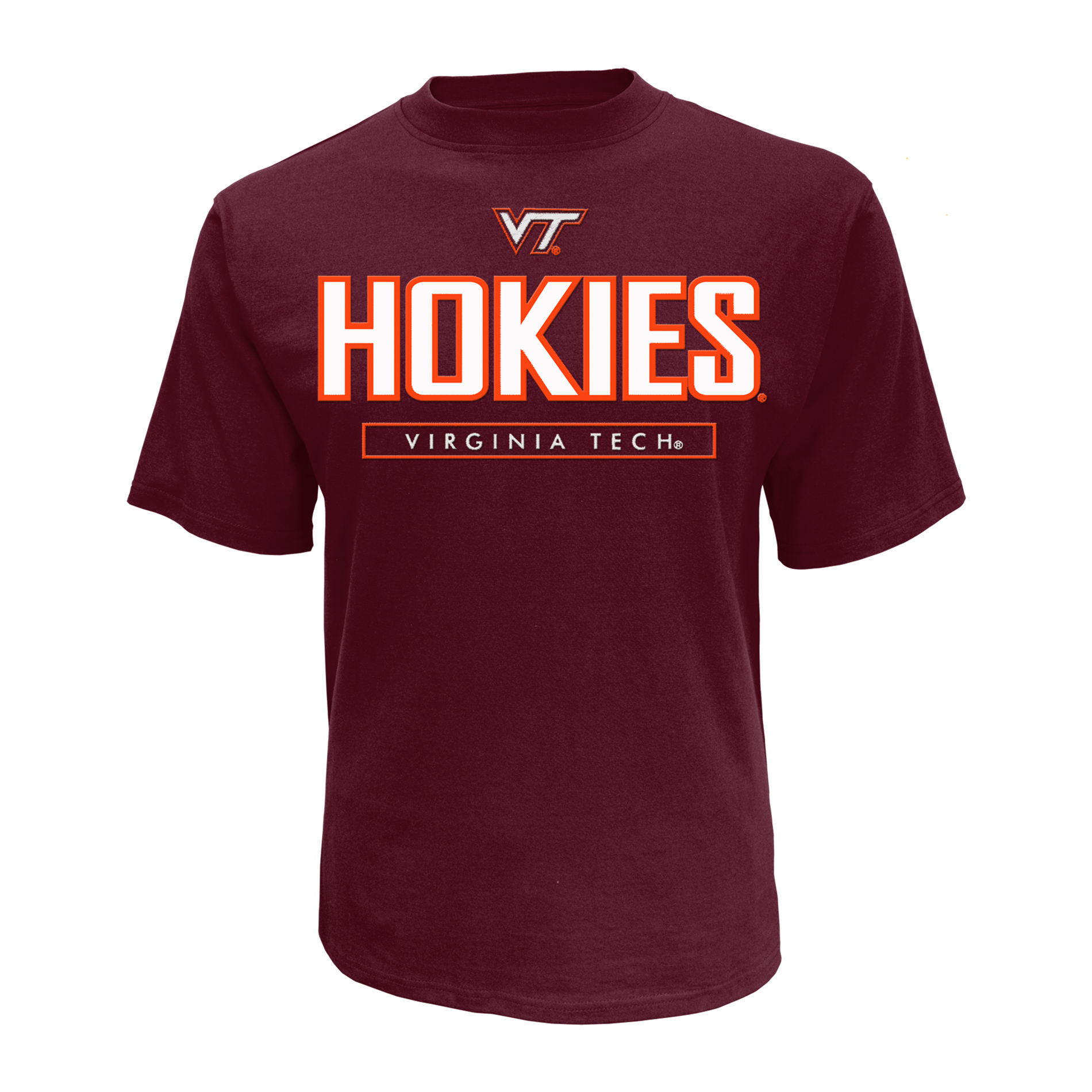 petite NCAA Men’s Short-Sleeve Applique T-Shirt - Virginia Tech Hokies, Size: Medium petite NCAA Men’s Short-Sleeve Applique T-Shirt - Virginia Tech Hokies, Size: Medium