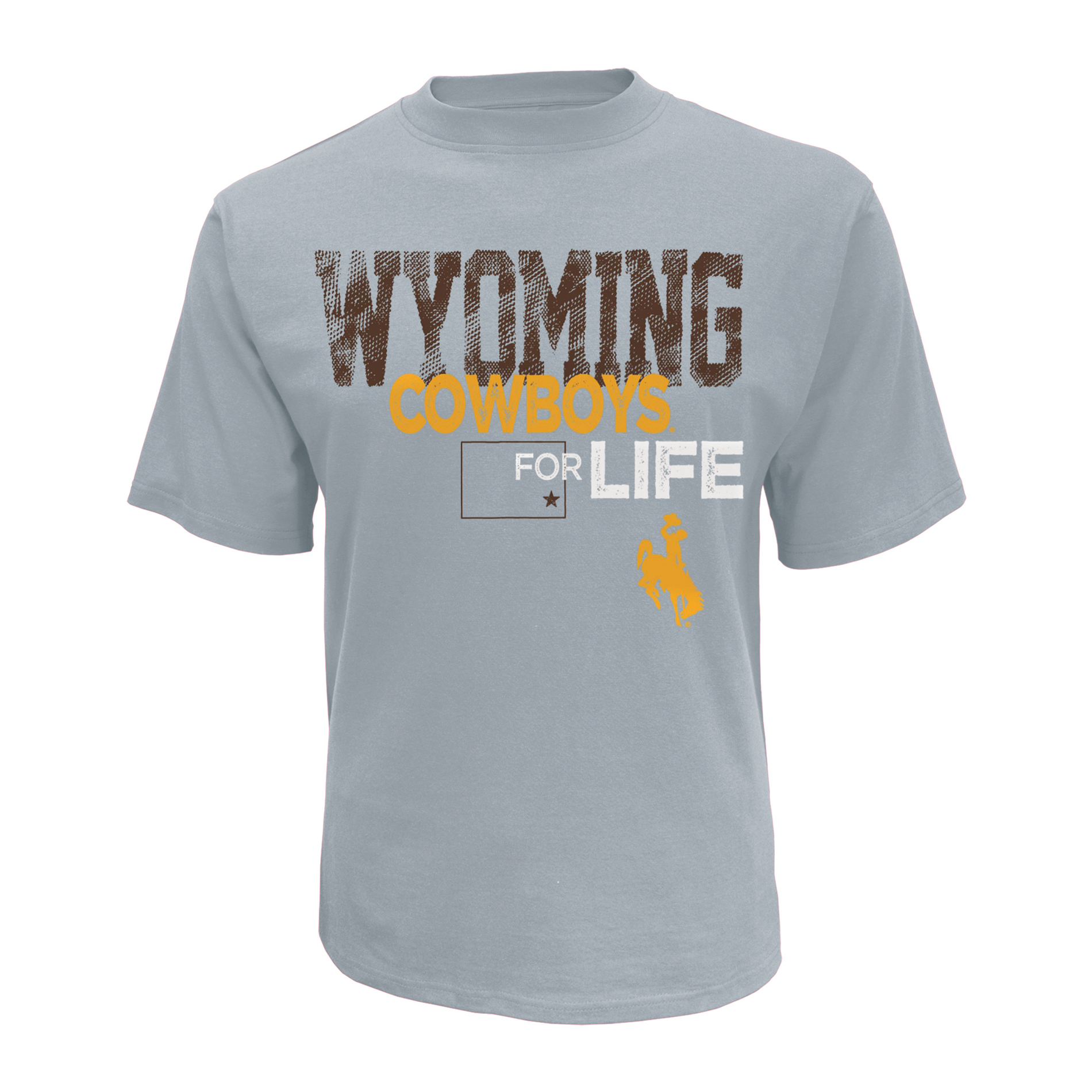 petite NCAA Men’s Short-Sleeve T-Shirt - Wyoming Cowboys, Size: XL petite NCAA Men’s Short-Sleeve T-Shirt - Wyoming Cowboys, Size: XL