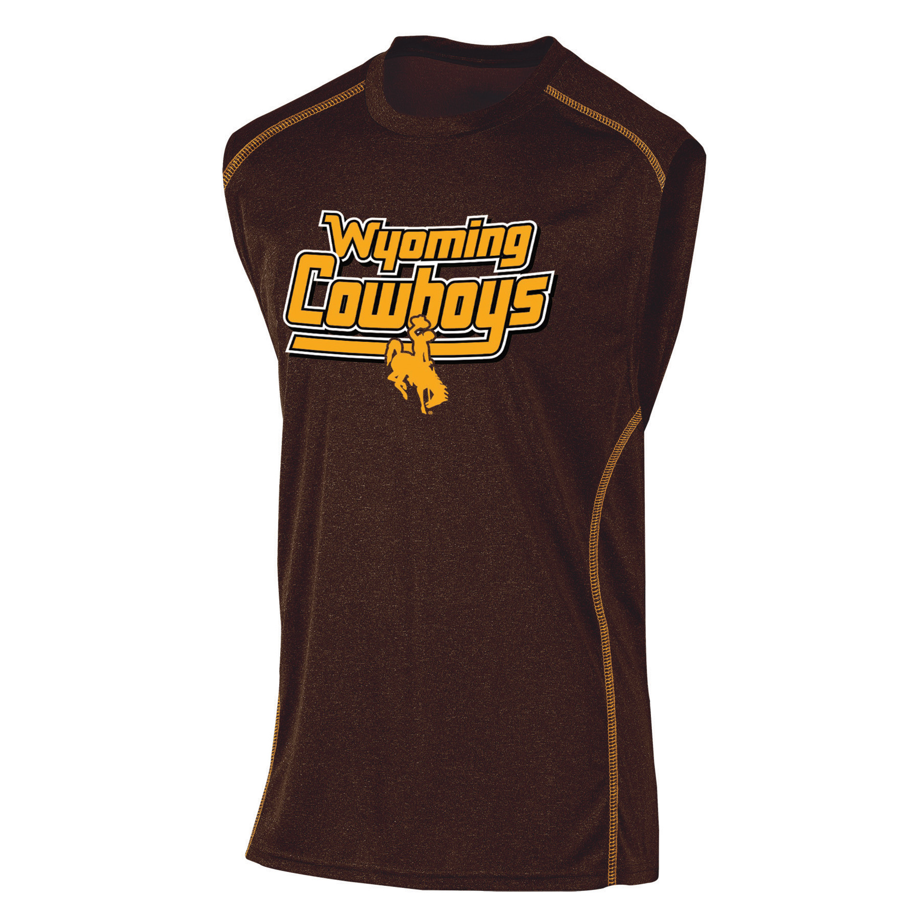 NCAA Men’s Sleeveless T-Shirt - Wyoming Cowboys, Size: XL NCAA Men’s Sleeveless T-Shirt - Wyoming Cowboys, Size: XL