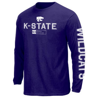NCAA Men’s Kansas State Wildcats Long-Sleeve Graphic T-Shirt