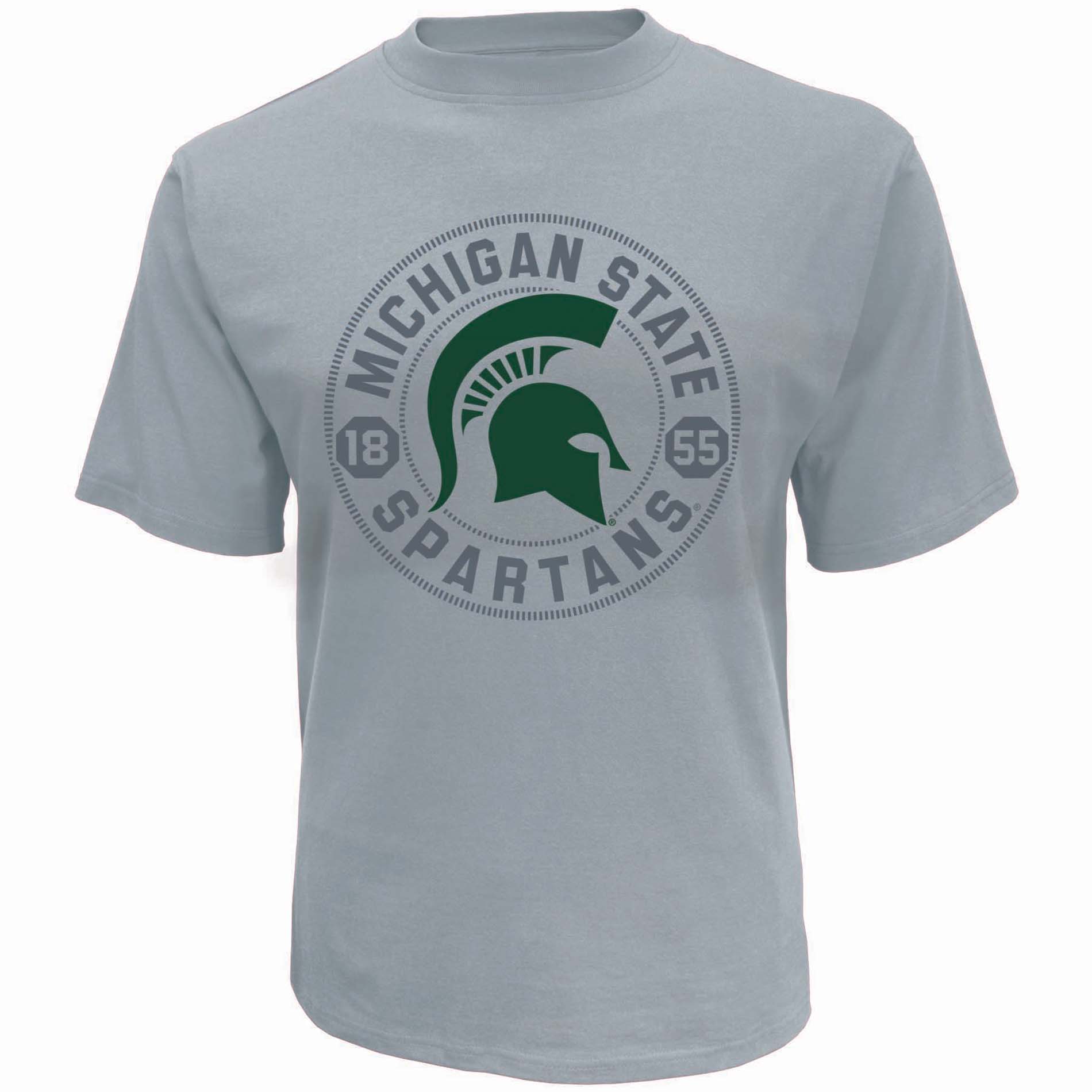 NCAA Men&#8217;s Round Logo T-Shirt - Michigan State Spartans