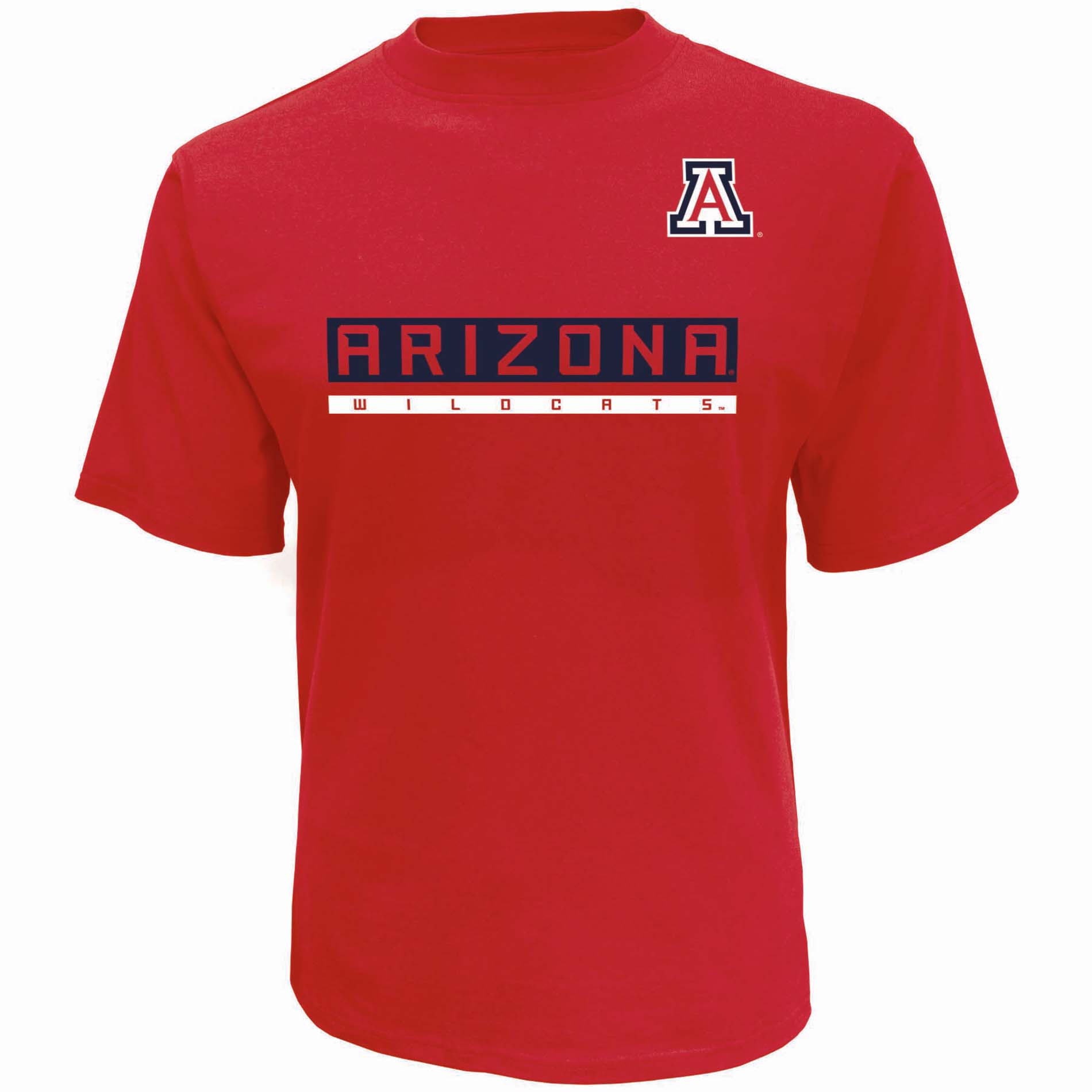 NCAA Men&#8217;s Short-Sleeve Crew T-Shirt - Arizona Wildcats