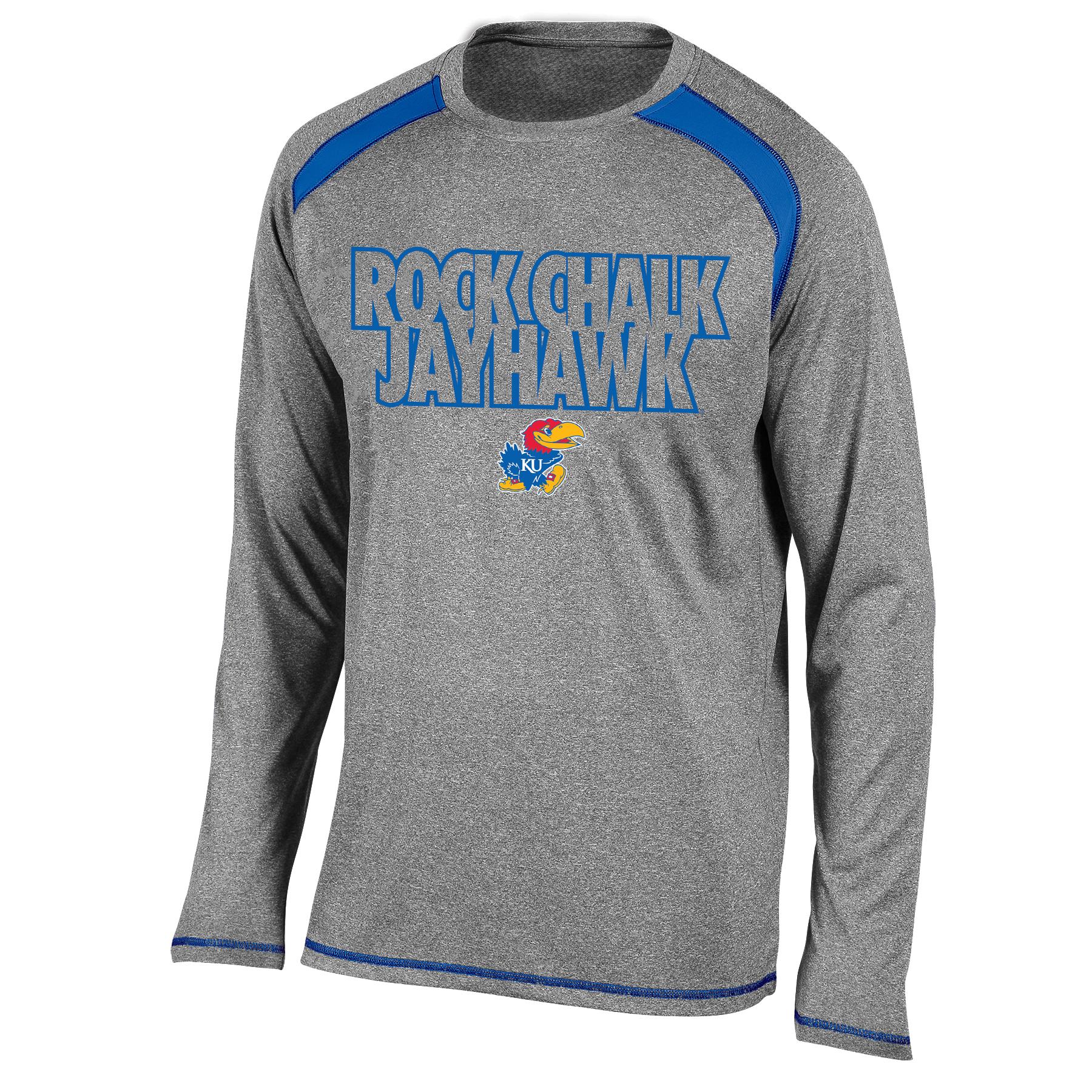 NCAA Men's Big & Tall Athletic Shirt - University of Kansas Jayhawks