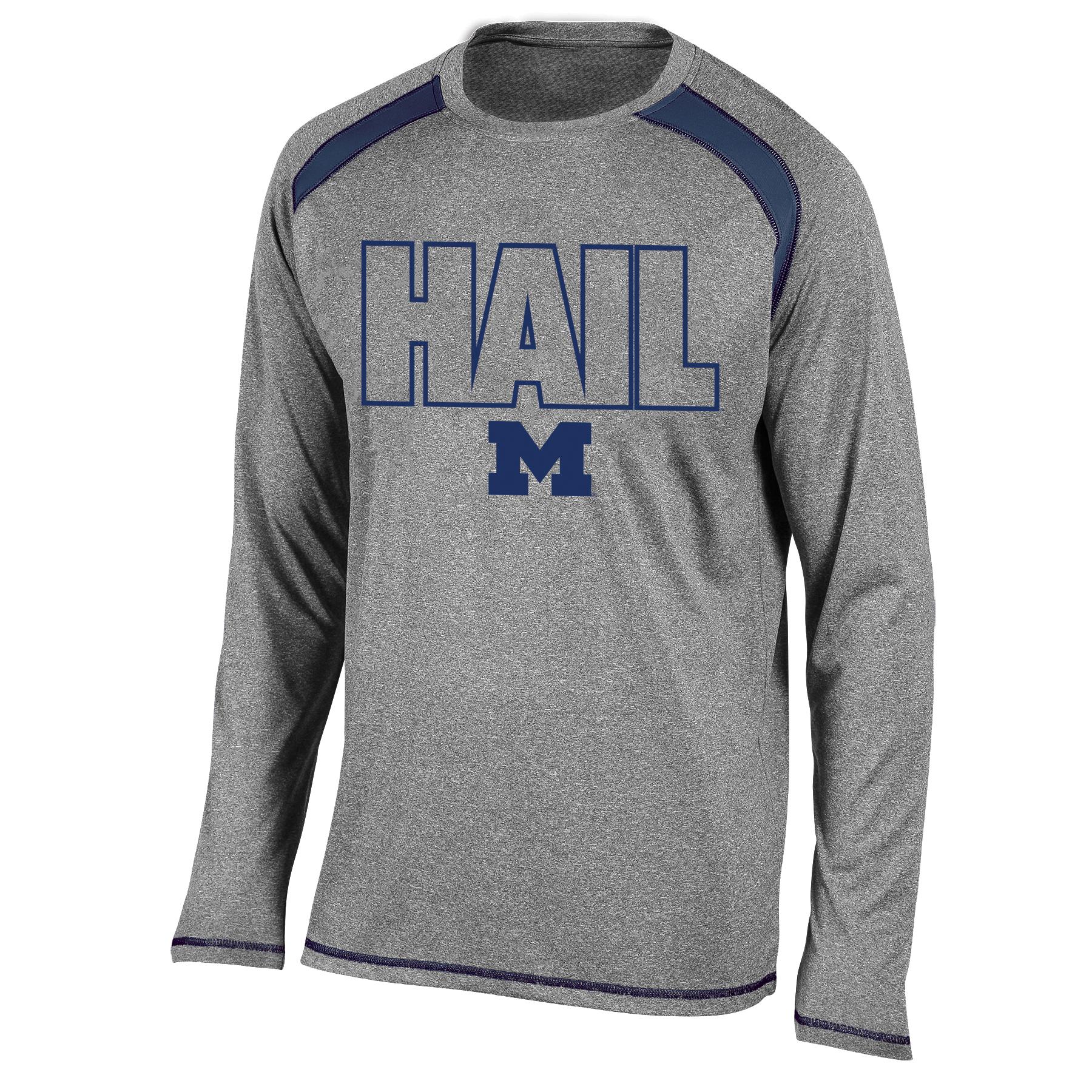 NCAA Men's Big & Tall Athletic Shirt - University of Michigan Wolverines