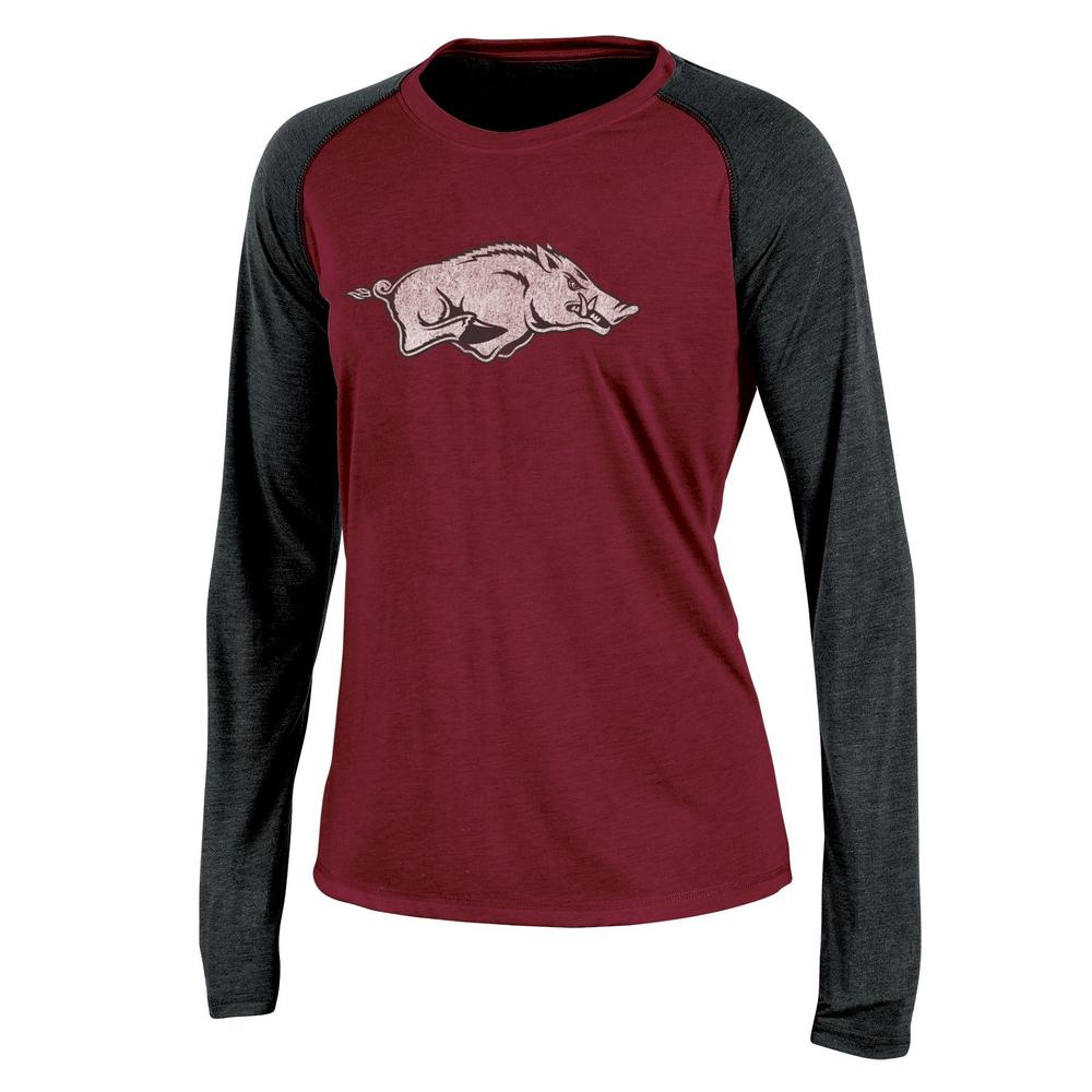 NCAA Women's Long-Sleeve T-Shirt - University of Arkansas Razorbacks