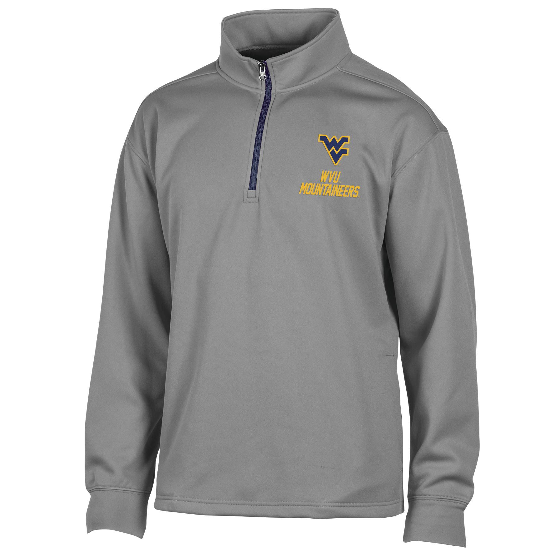 NCAA Men's Quarter-Zip Shirt - West Virginia University Mountaineers