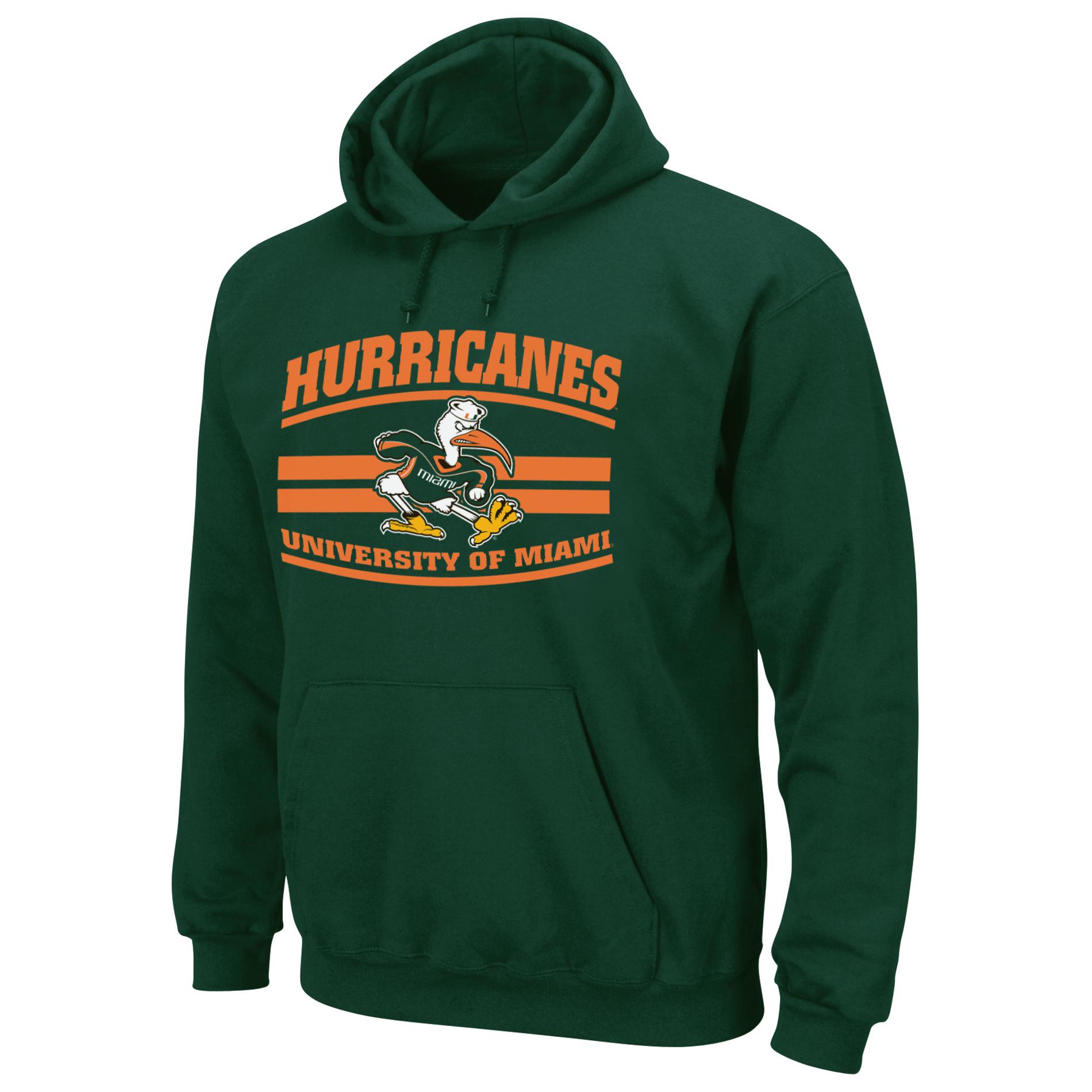 NCAA Men's Hooded Sweatshirt - University of Miami Hurricanes