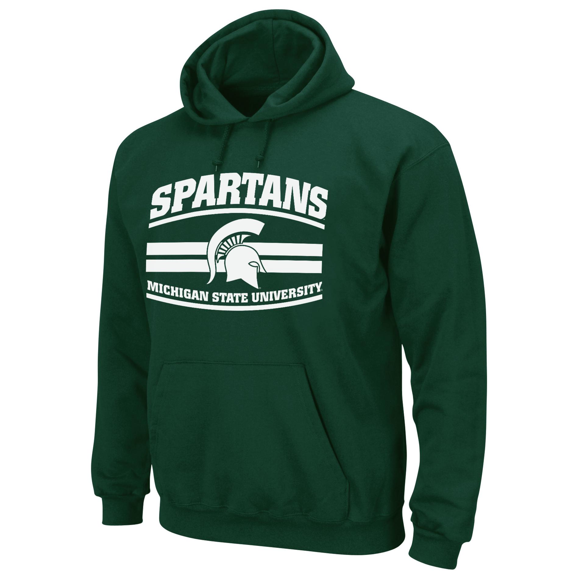 NCAA Men's Hooded Sweatshirt - Michigan State University Spartans